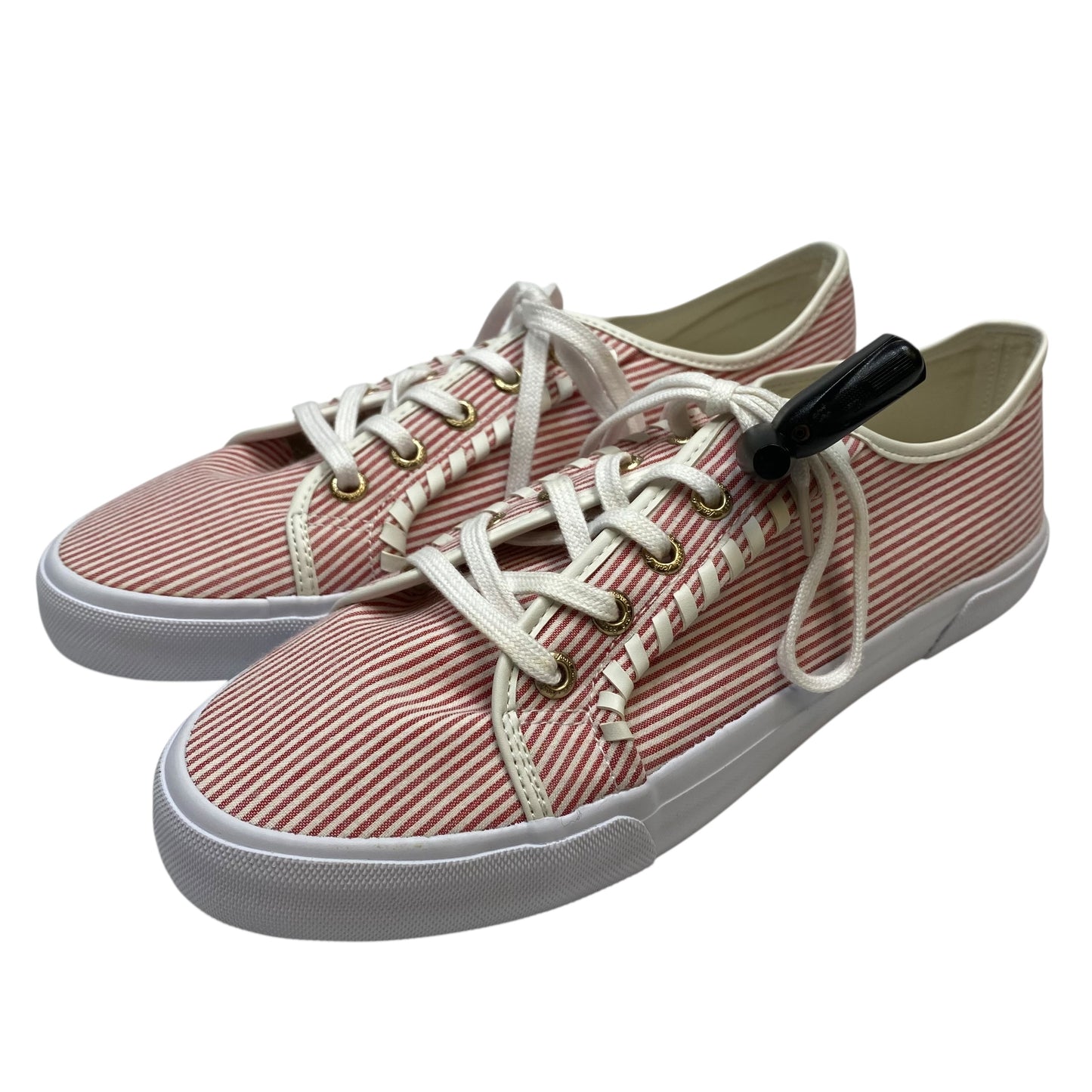 Shoes Designer By Jack Rogers In Red & White, Size:8.5