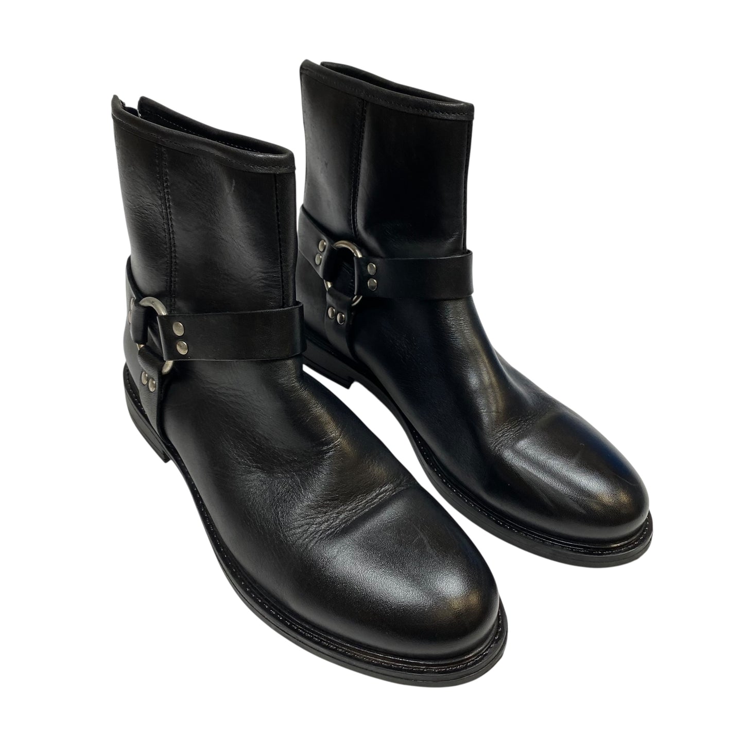 Boots Leather By Avellini In Black, Size:8.5