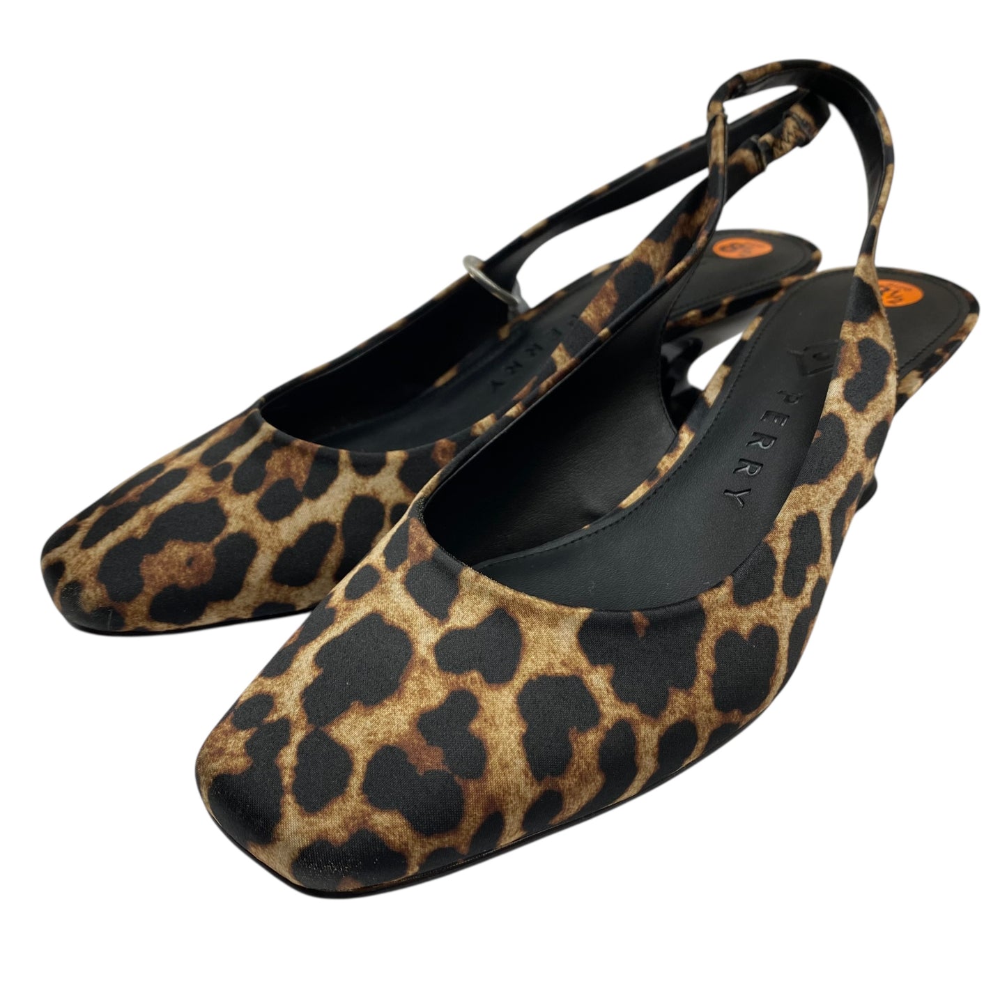 Shoes Heels Kitten By Kate Perry In Animal Print, Size:8.5