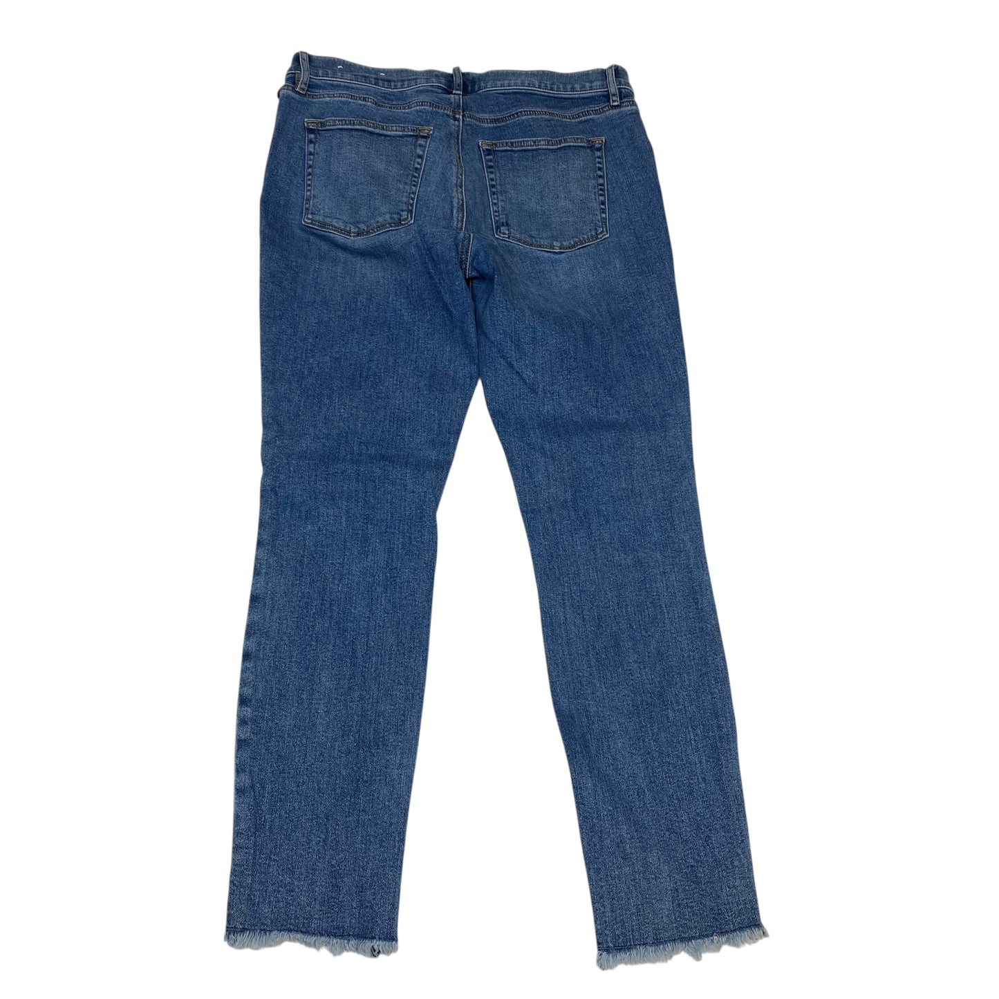 Jeans Skinny By Loft In Blue Denim, Size:8
