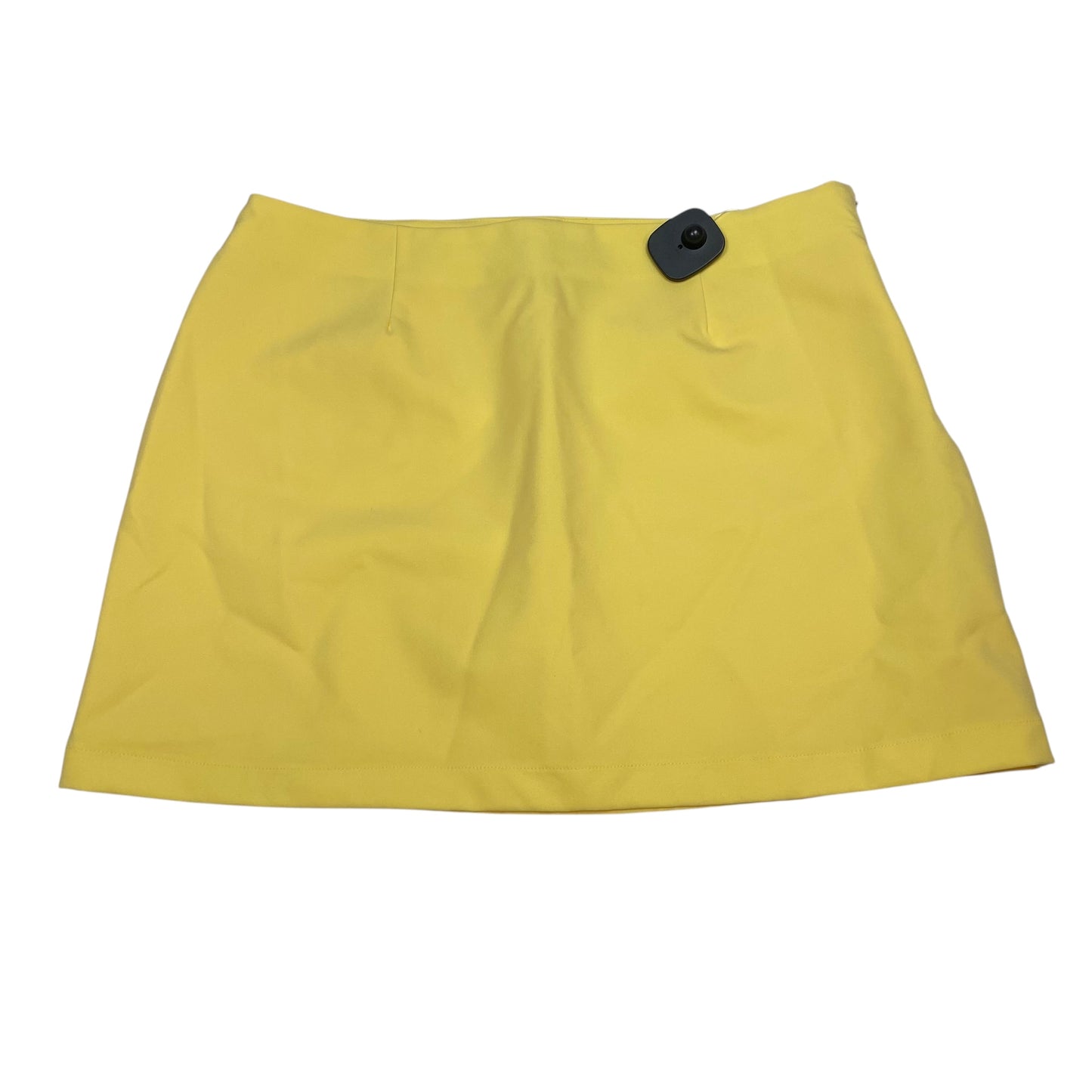 Skirt Mini & Short By Forever 21 In Yellow, Size:Xl