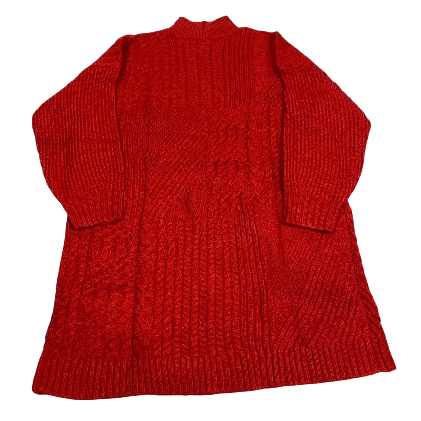 Dress Sweater By Old Navy In Red, Size:Xxl