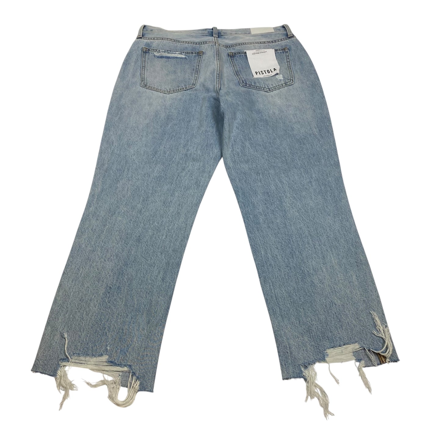 Jeans Designer By Pistola In Blue Denim, Size:12