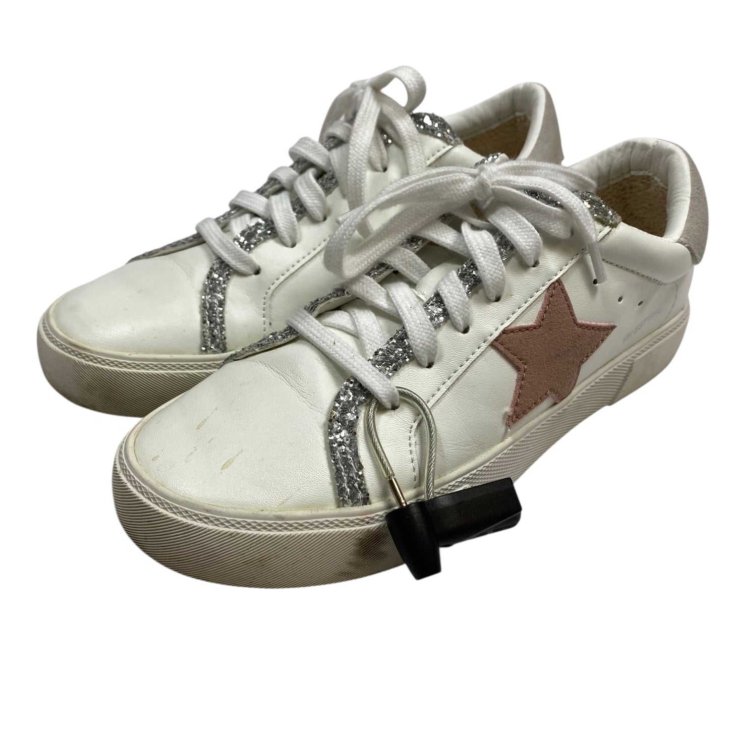 Shoes Sneakers By Vintage Havana In White, Size:8.5