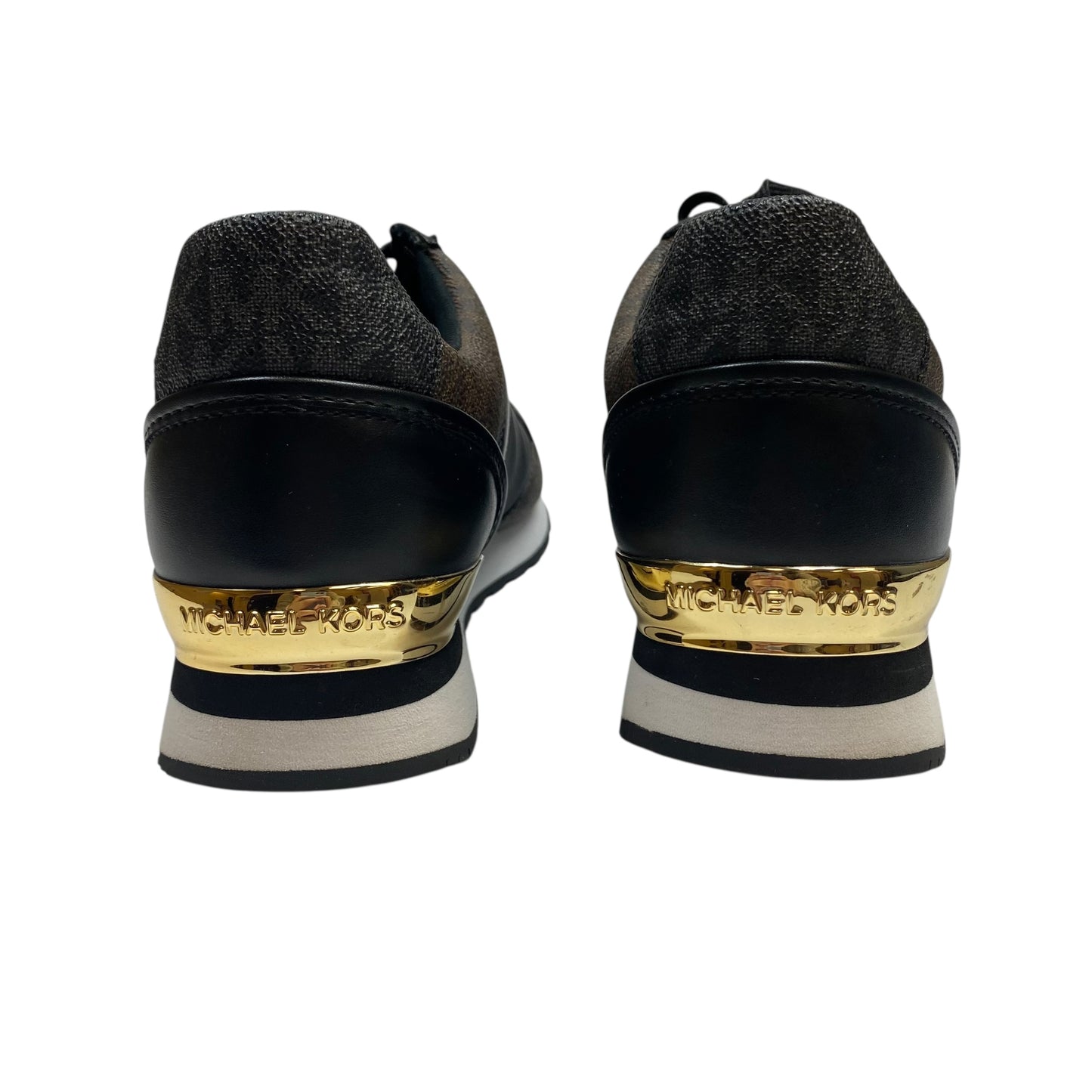 Shoes Sneakers By Michael By Michael Kors In Black & Brown, Size:8.5
