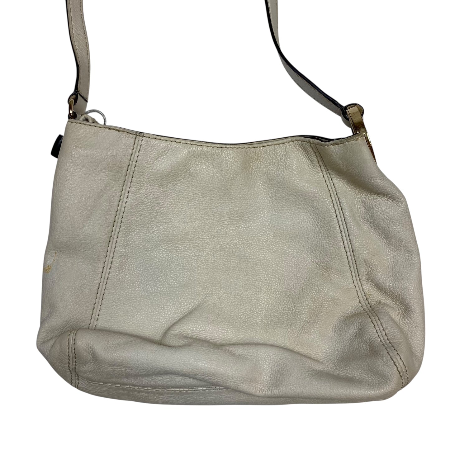 Crossbody Designer By Michael Kors In Cream, Size:Medium