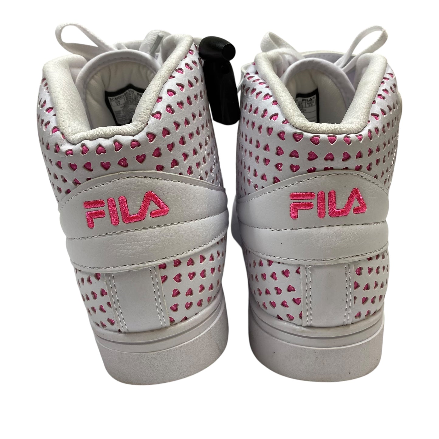 Shoes Sneakers By Fila In Pink & White, Size:11