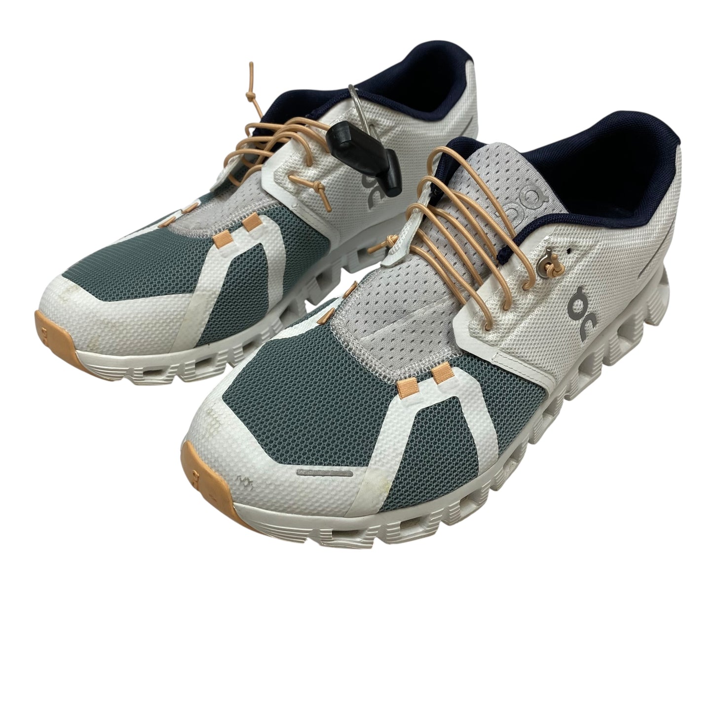 Shoes Athletic By On Cloud In Green & White, Size:10.5