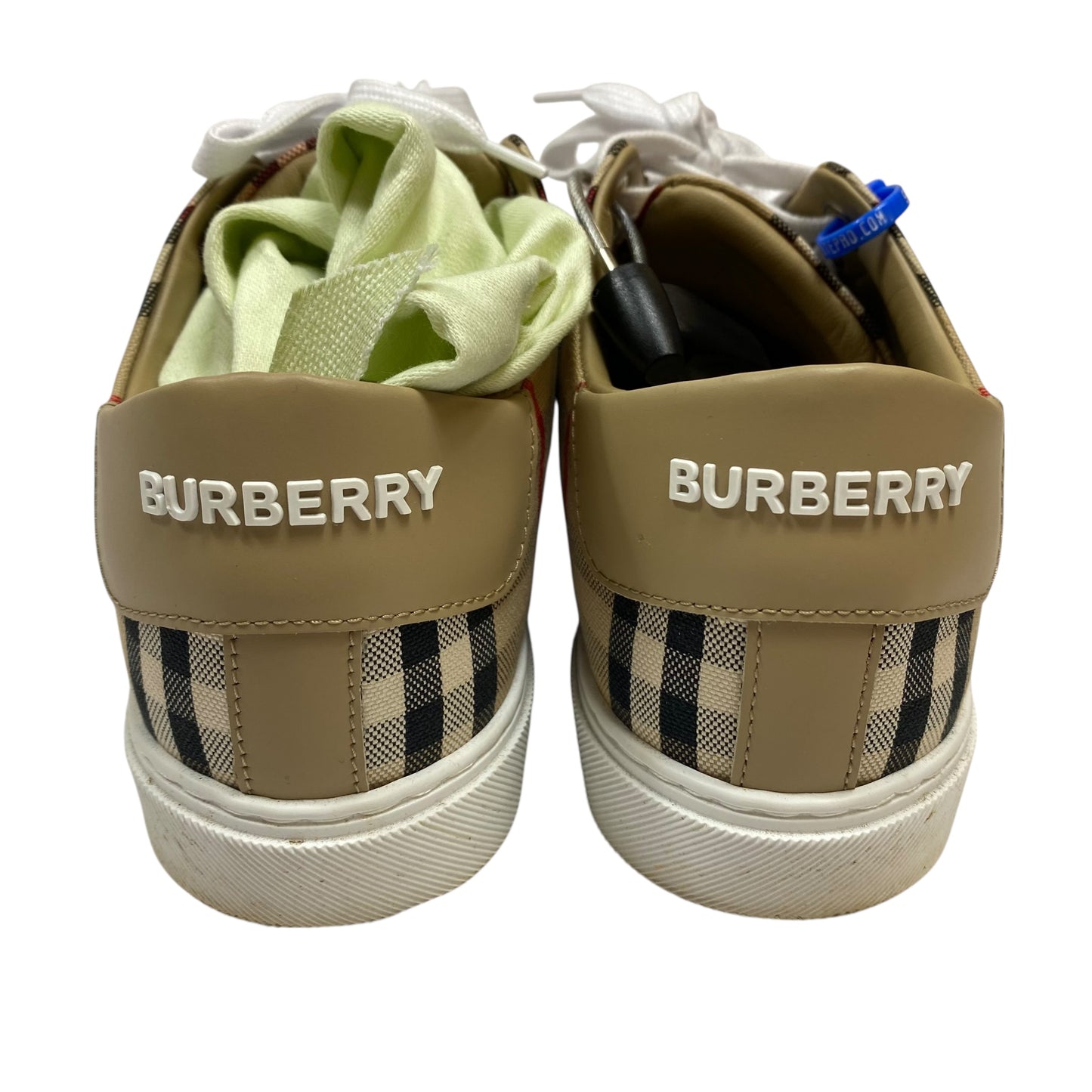 Shoes Luxury Designer By Burberry In Brown, Size:8