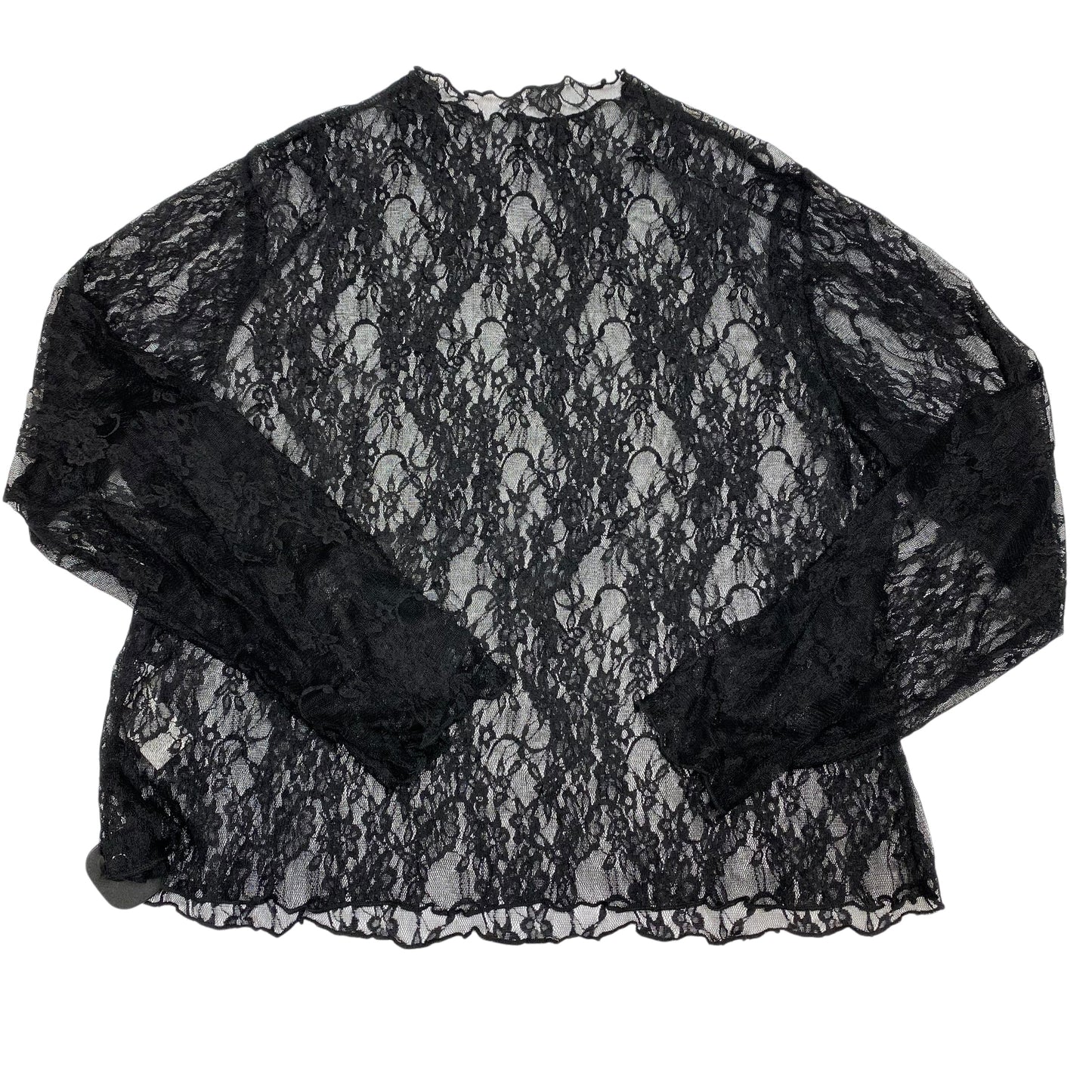 Top Ls By Shein In Black, Size:4X