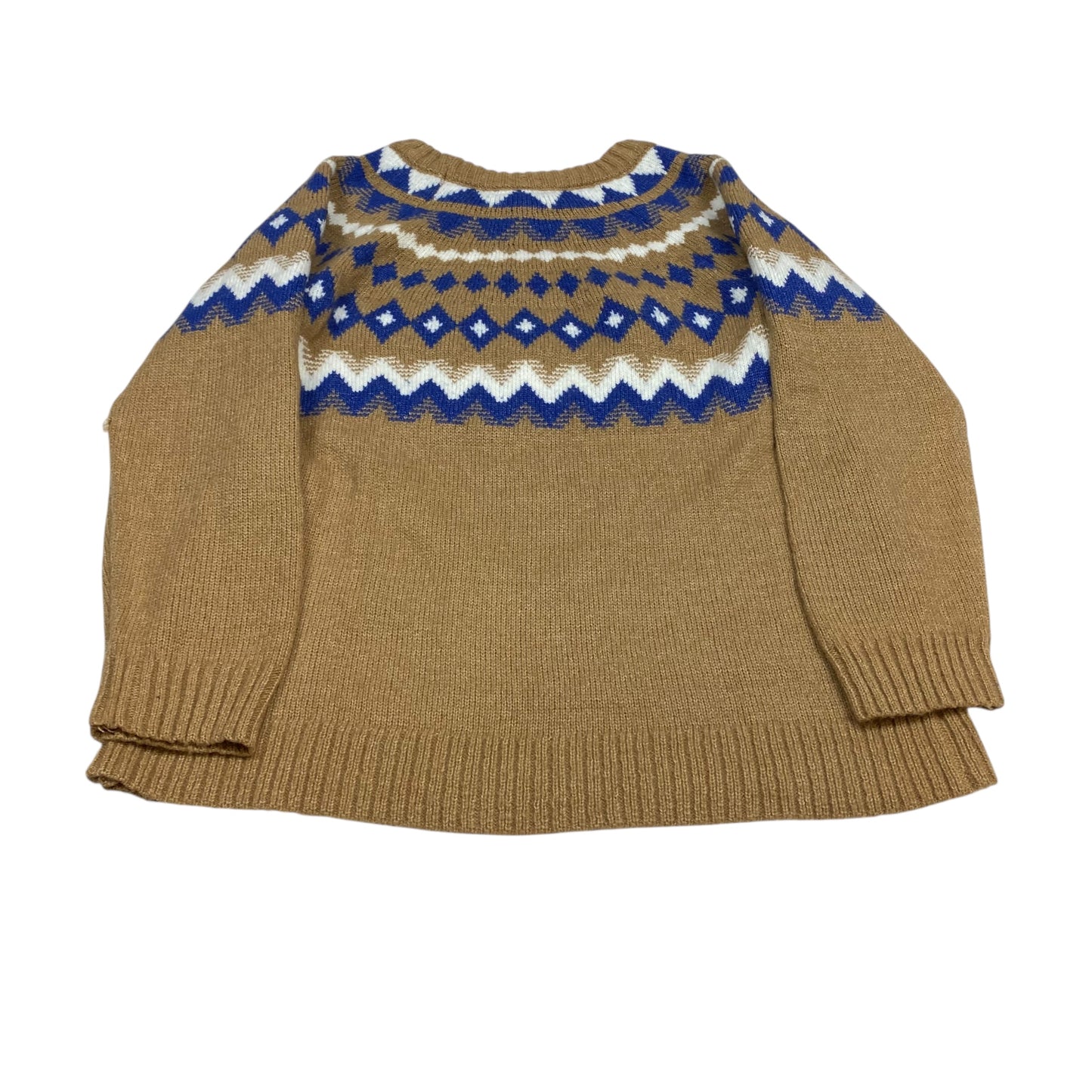 Sweater By Lane Bryant In Blue & Brown, Size:Xl