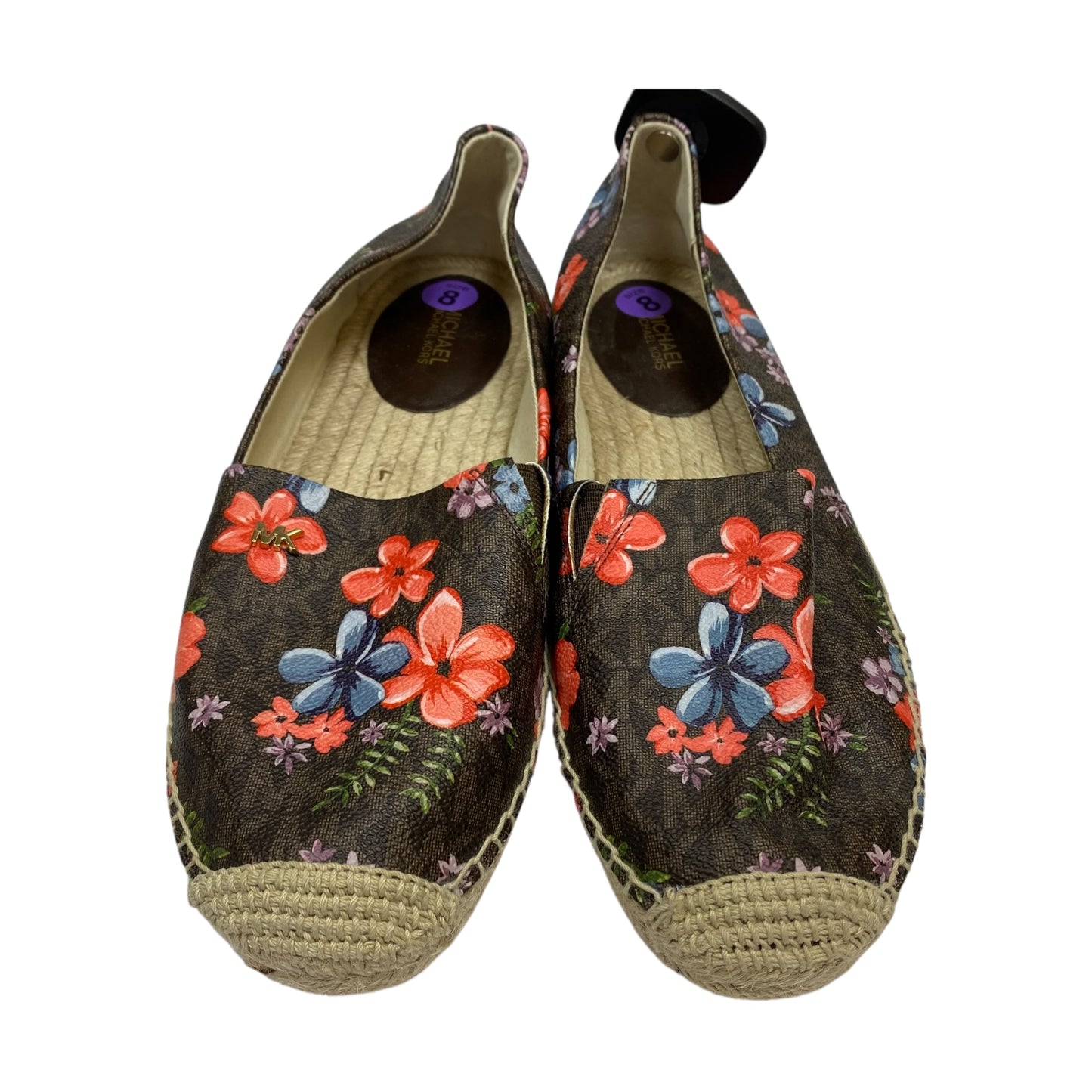 Shoes Flats By Michael By Michael Kors In Brown, Size:8