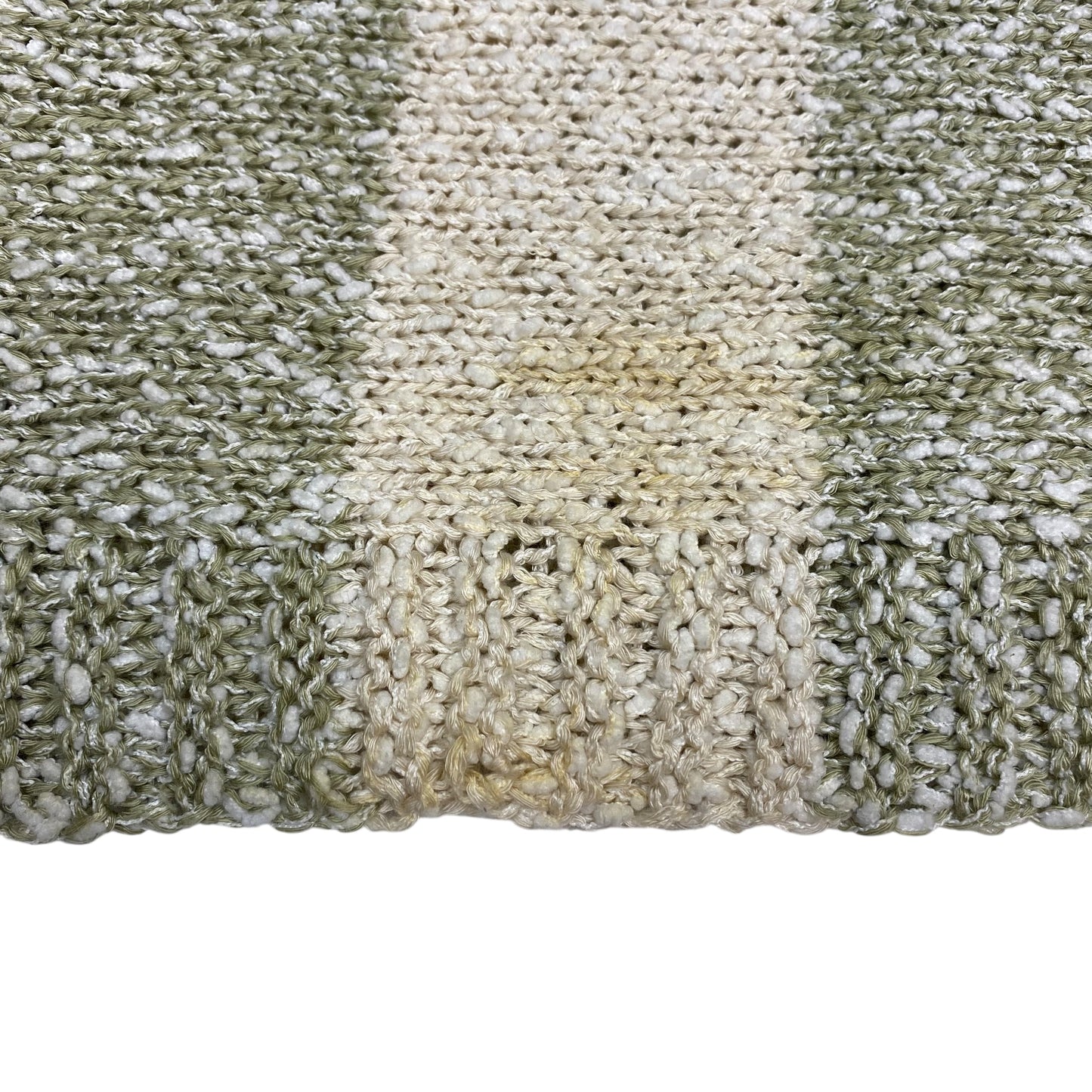 Sweater Ss By Easel In Cream & Green, Size:S