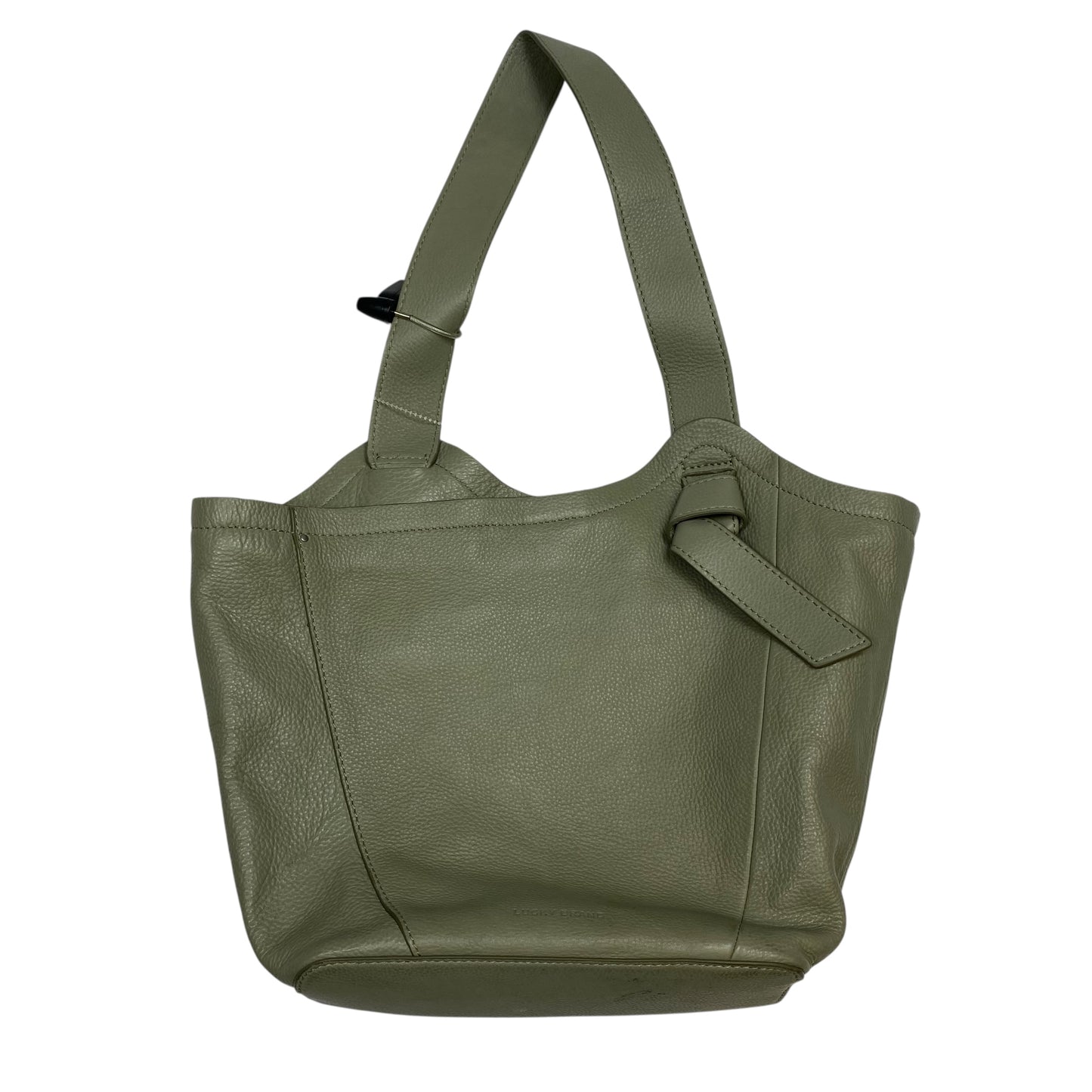 Handbag Leather By Lucky Brand In Green, Size:Small