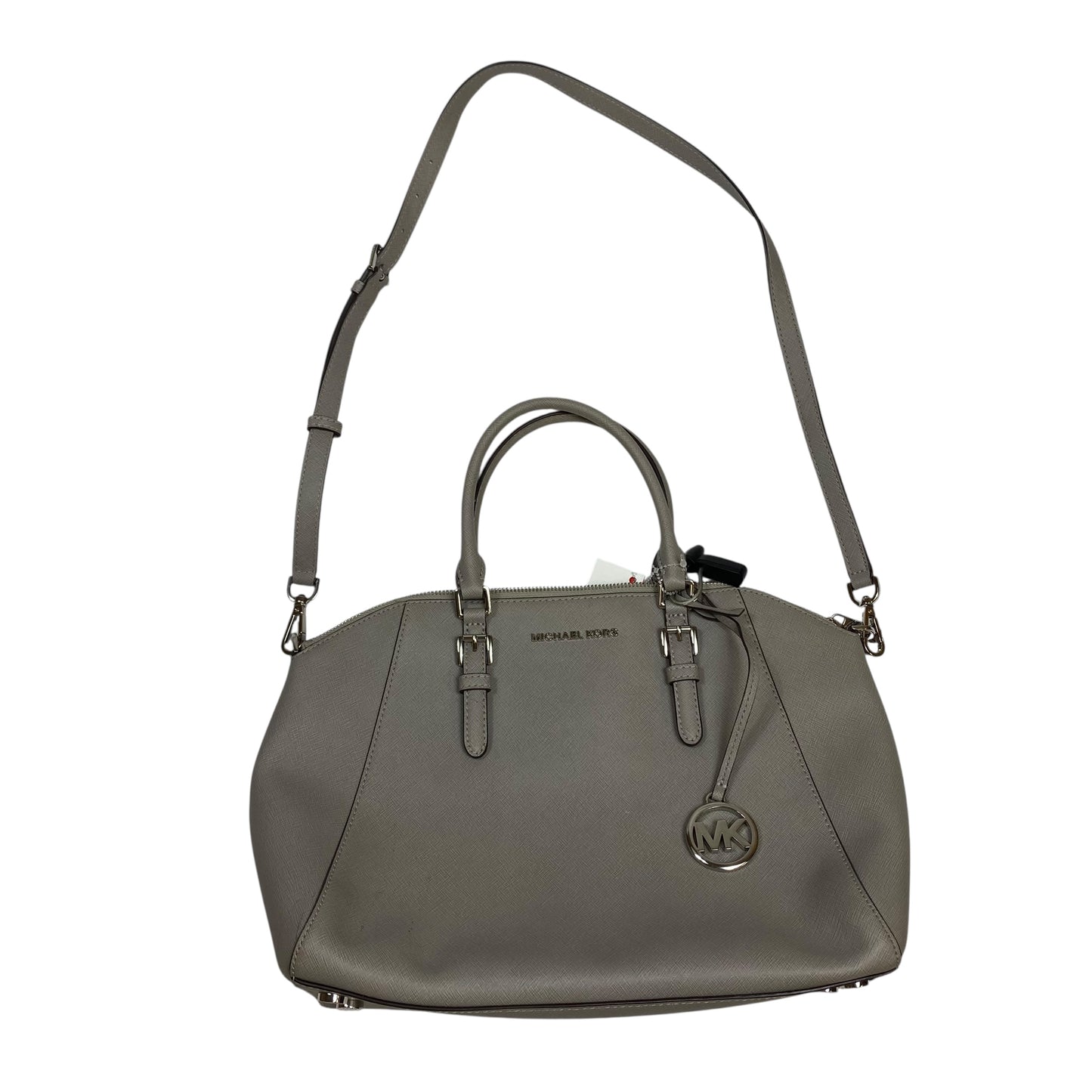 Handbag Designer By Michael Kors In Grey, Size:Medium