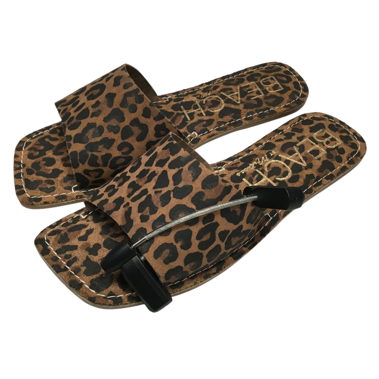 Sandals Flats By Matisse In Animal Print, Size:8