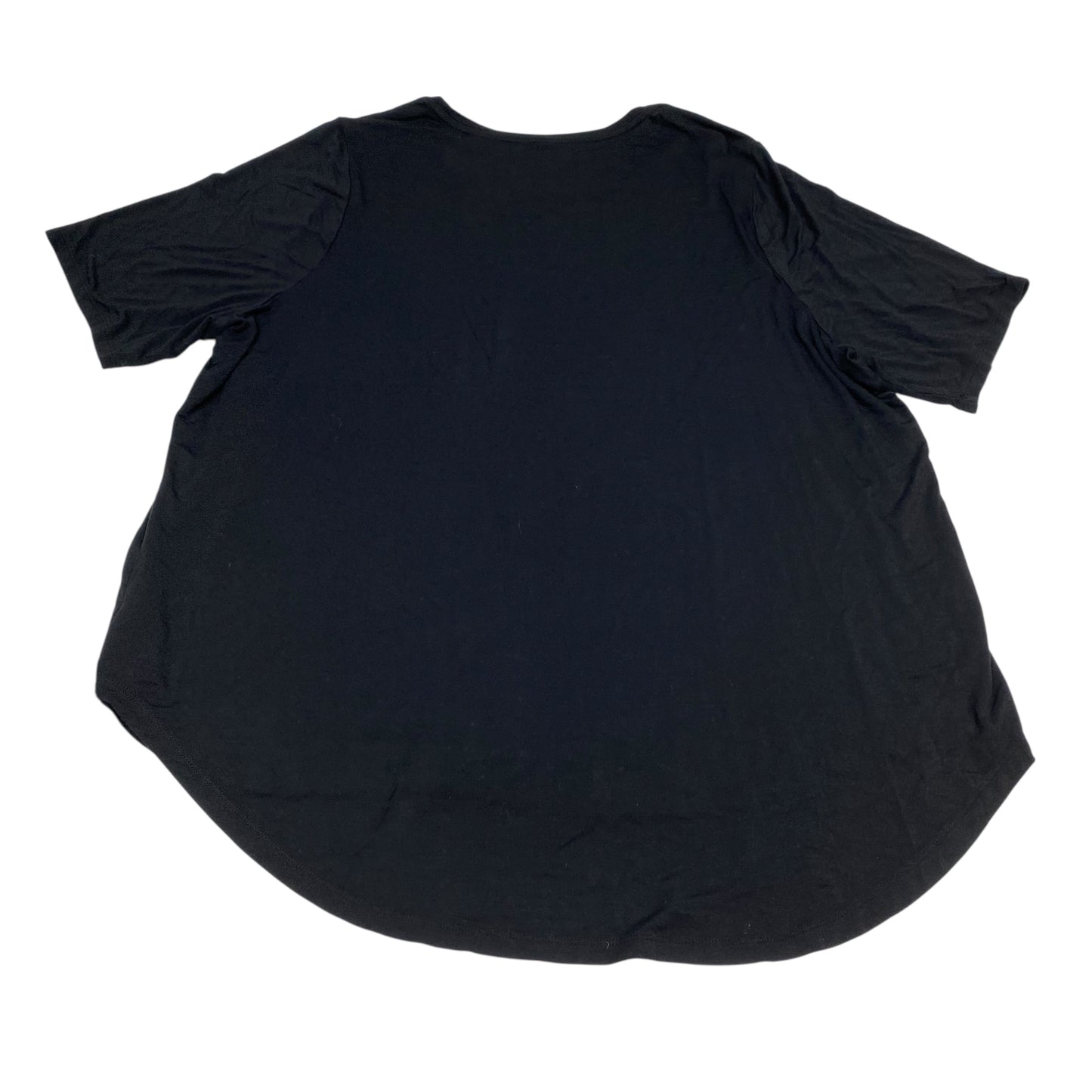 Top Ss Basic By Lane Bryant In Black, Size:3X