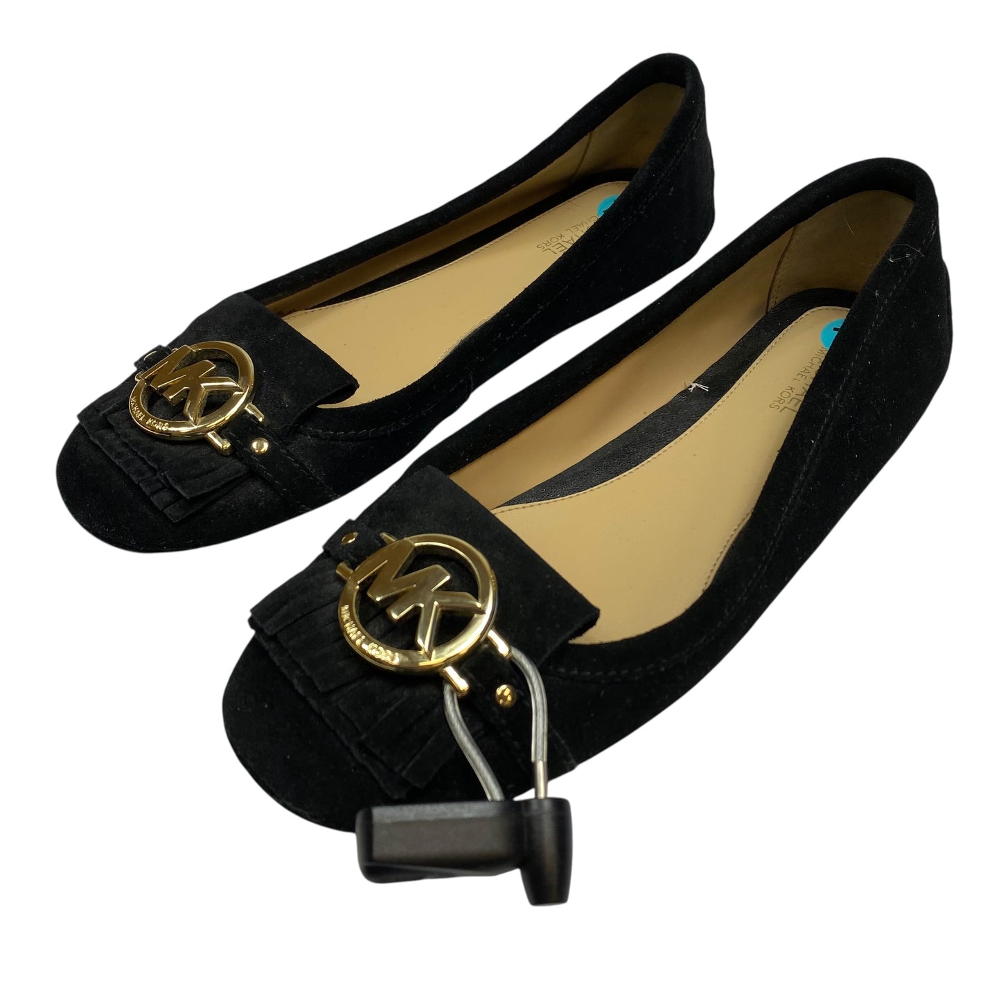 Shoes Flats By Michael By Michael Kors In Black, Size:7.5