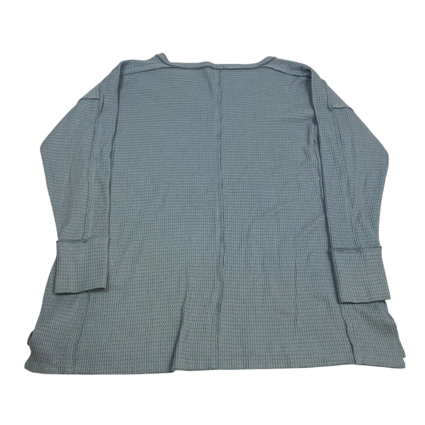 Top Ls By Wonderly In Blue, Size:M