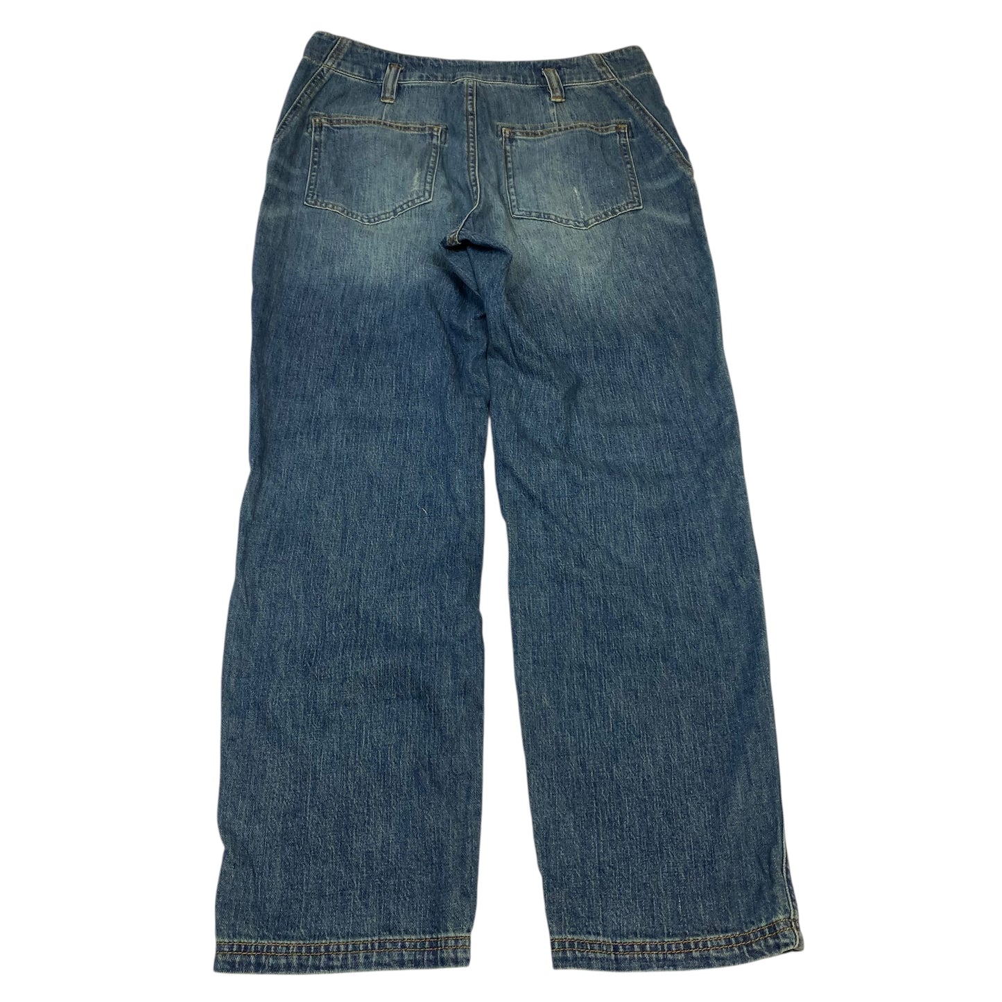Jeans Boyfriend By Pilcro In Blue Denim, Size:8