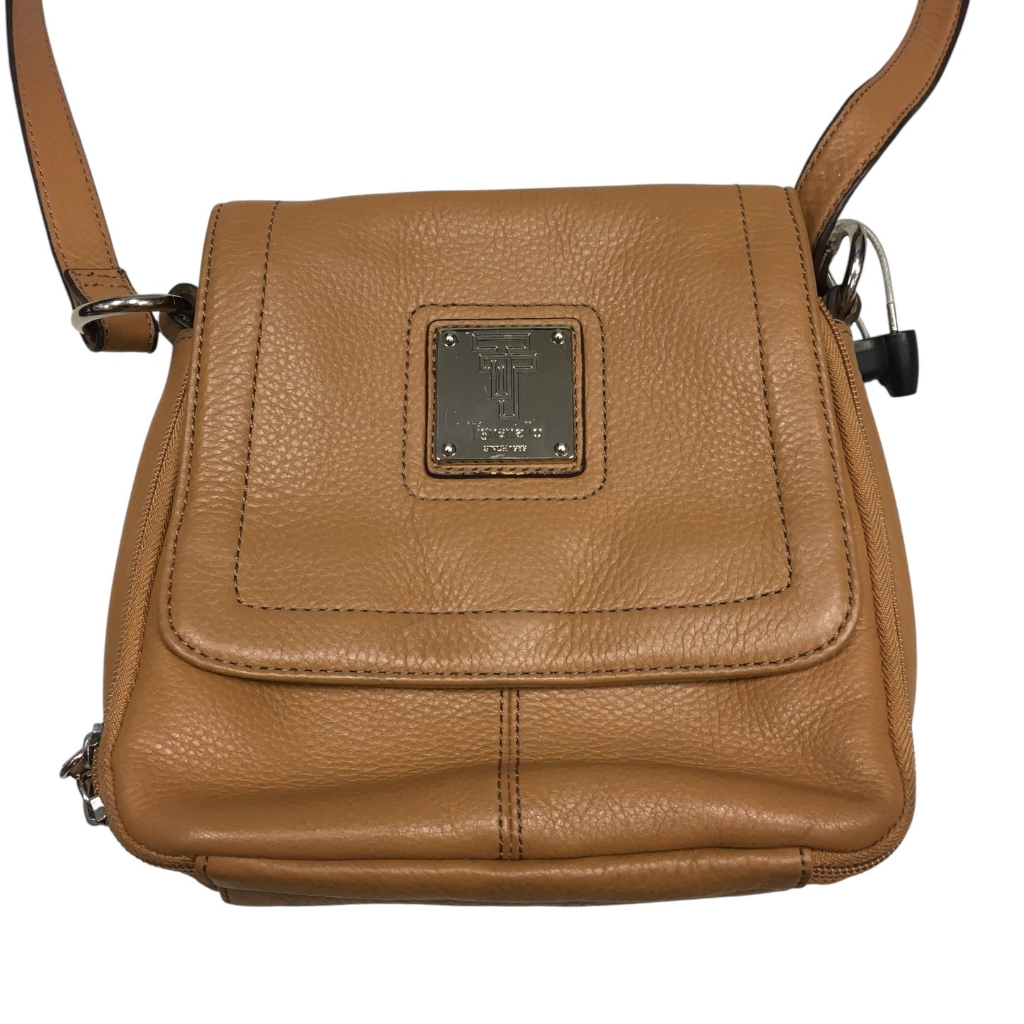 Crossbody Leather By Tignanello Purses In Brown, Size:Small