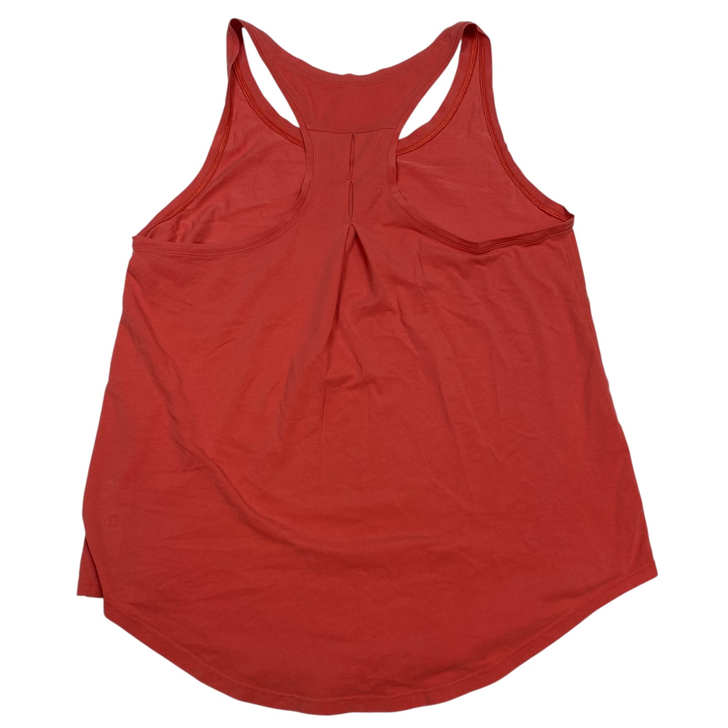 Athletic Tank Top By Lululemon In Orange, Size:M