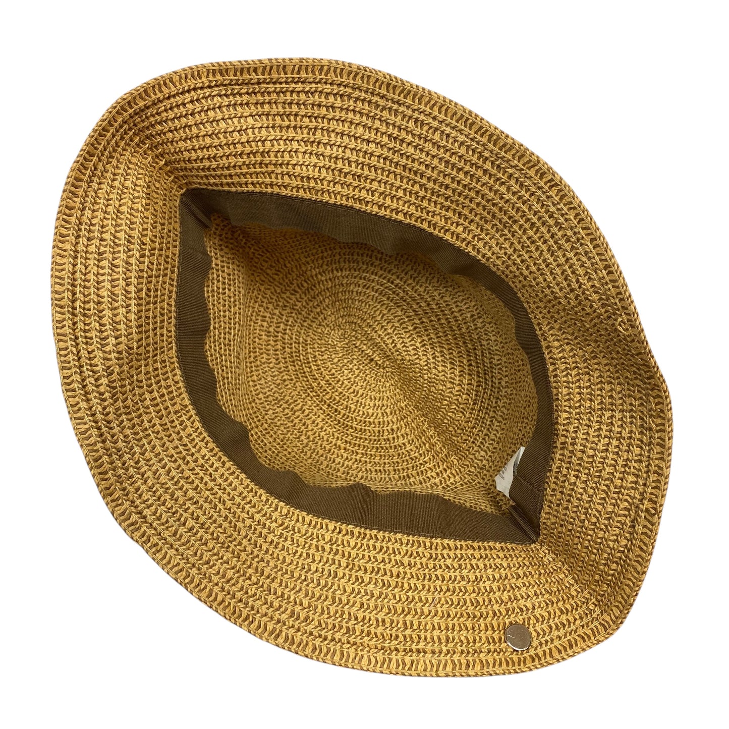 Hat Bucket By Clothes Mentor In Black & Tan