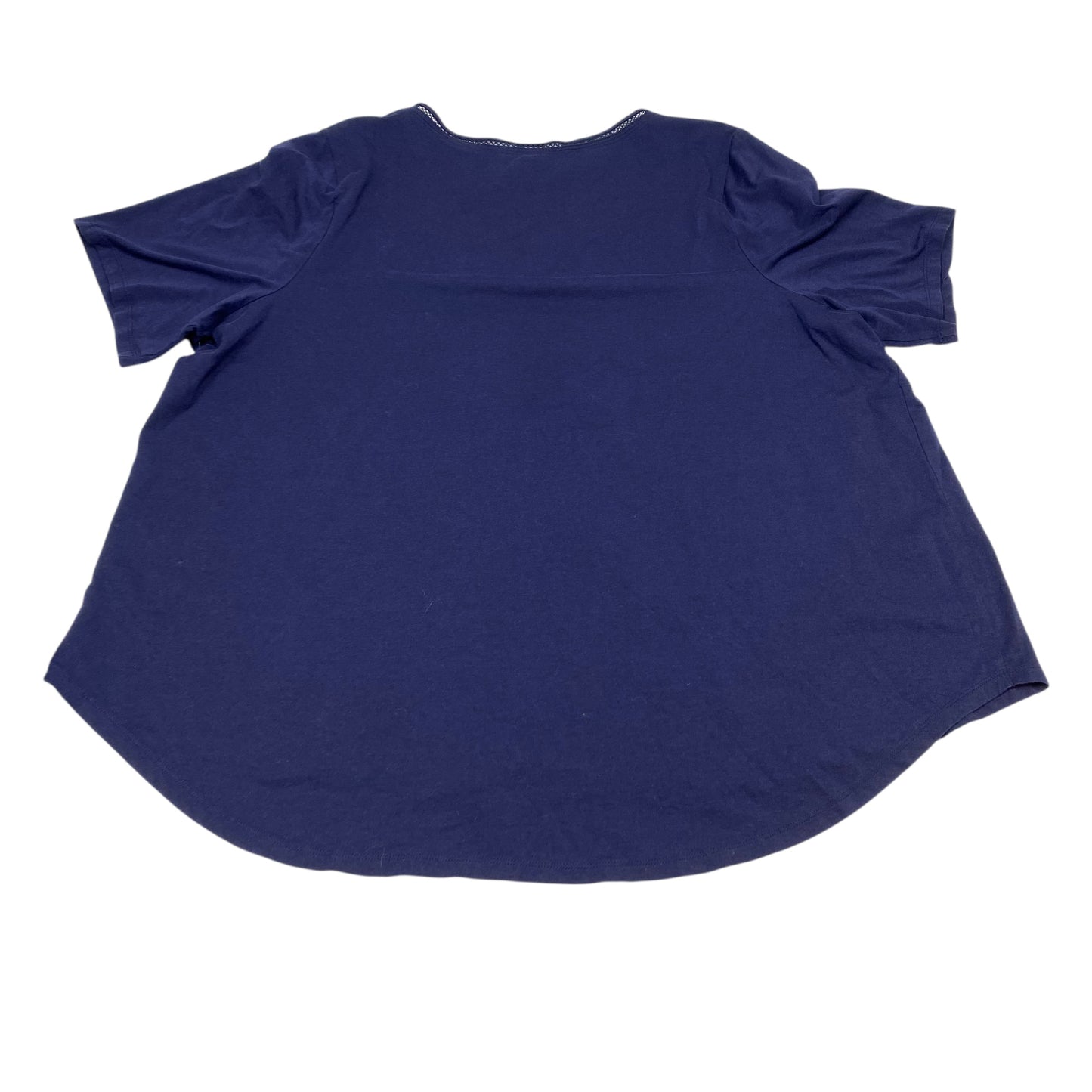 Top Ss By Lane Bryant In Navy, Size:3X