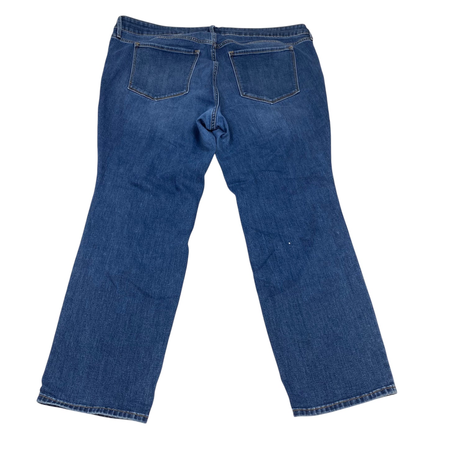 Jeans Straight By Old Navy In Blue Denim, Size:22