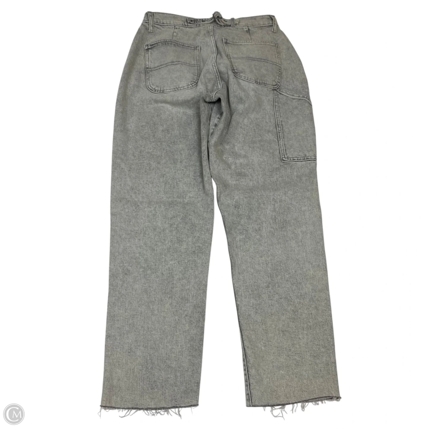 Jeans Straight By Old Navy In Grey Denim, Size: 6