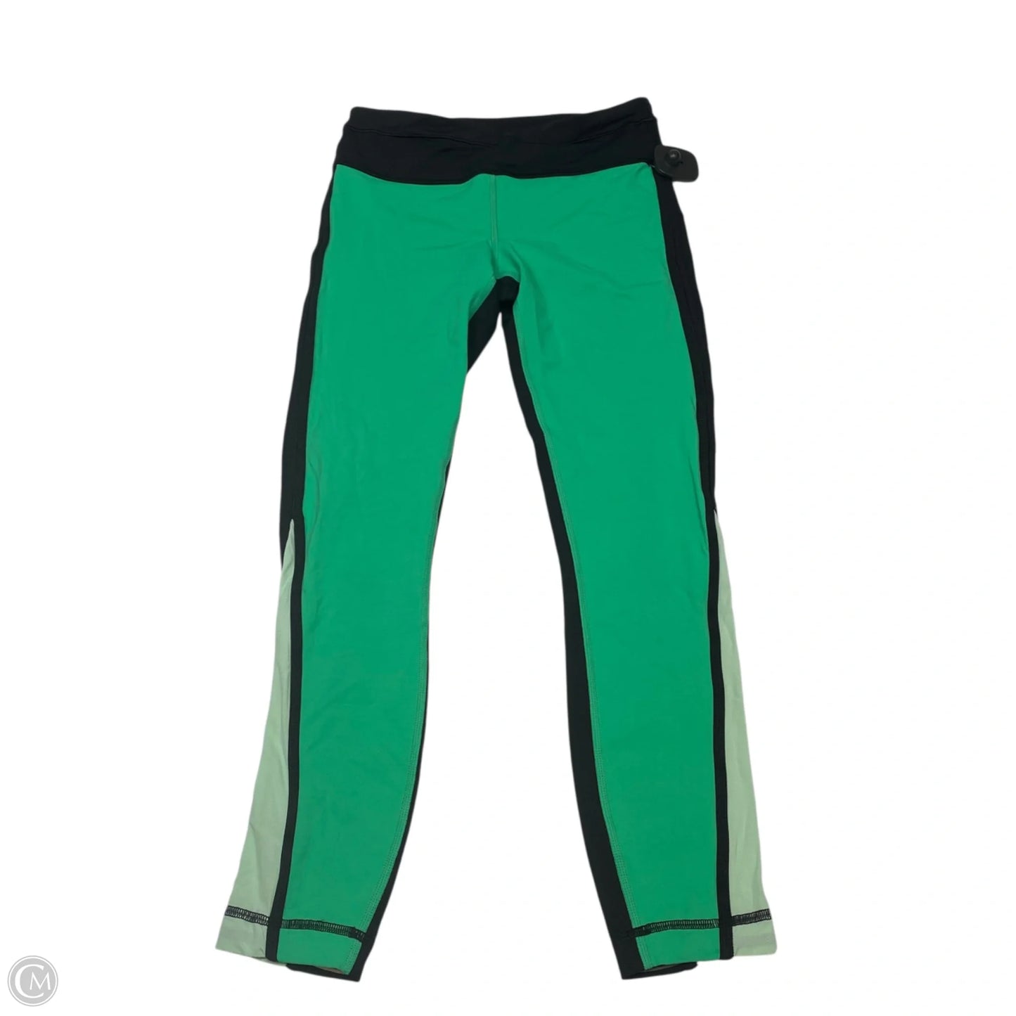 Athletic Leggings Designer By Lululemon In Green, Size: S