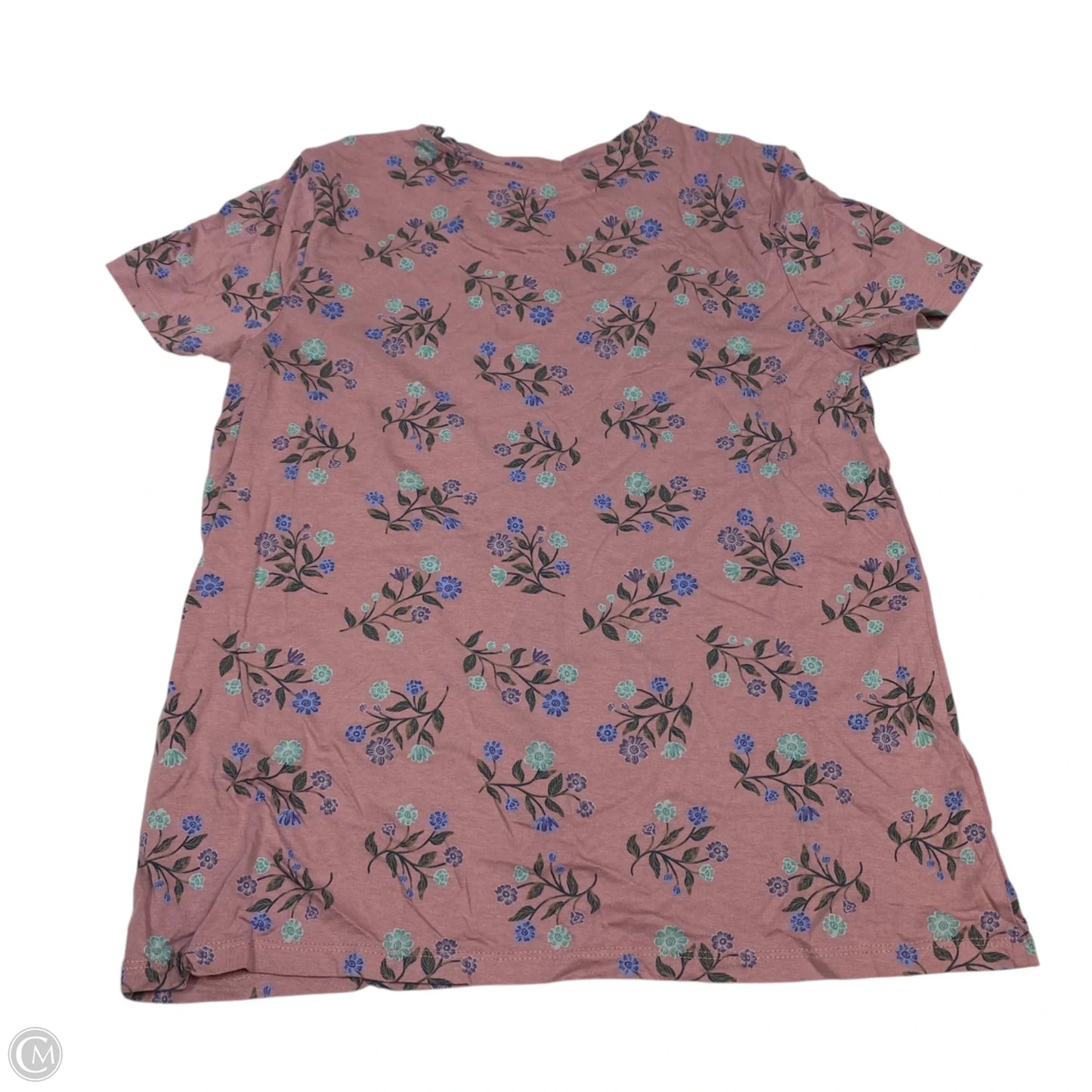 Top Short Sleeve Basic By Dip In Purple, Size: M