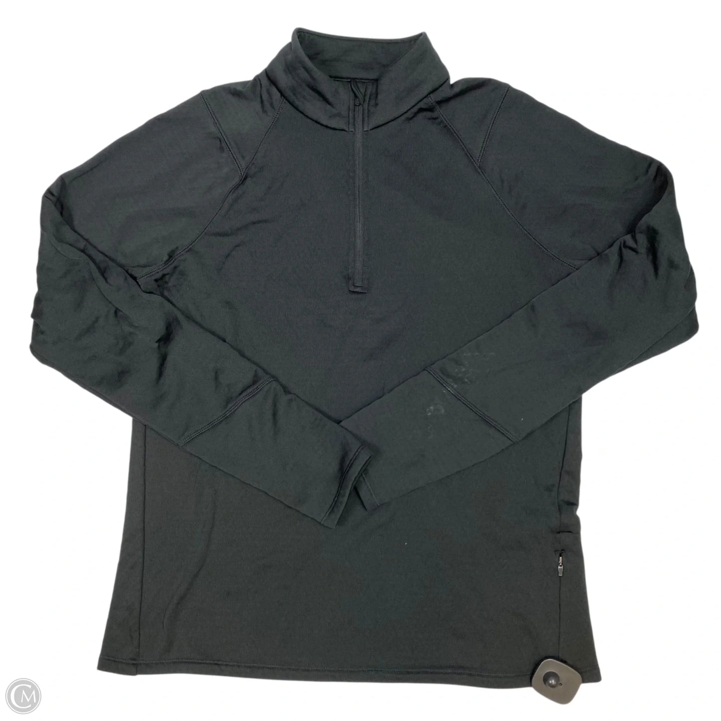 Athletic Sweatshirt Collar By Dsg Outerwear In Black, Size: Xl