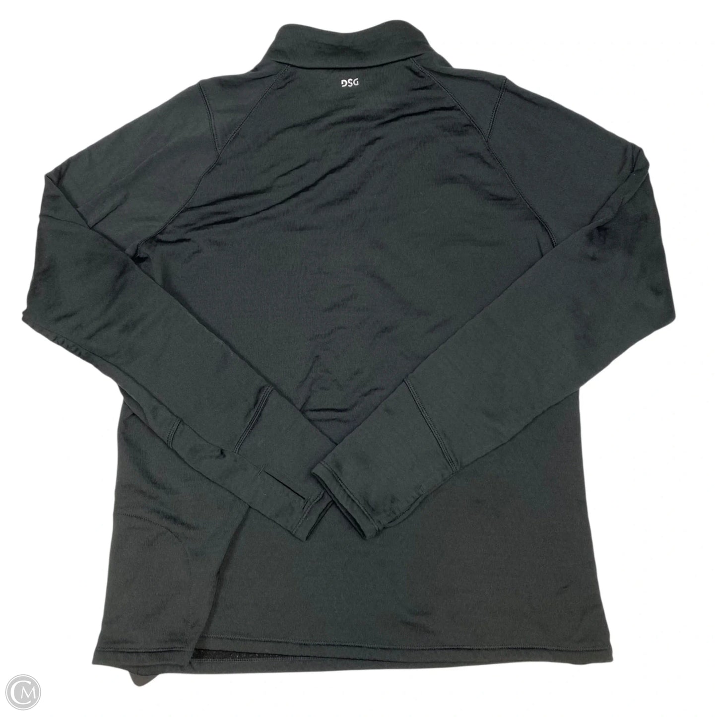 Athletic Sweatshirt Collar By Dsg Outerwear In Black, Size: Xl