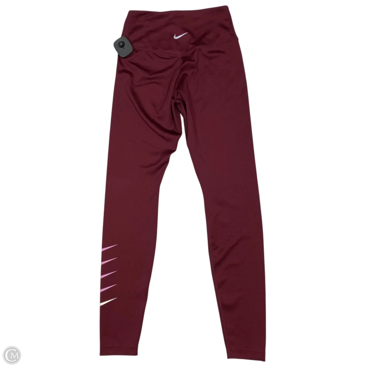 Athletic Leggings By Nike Apparel In Red, Size: Xs