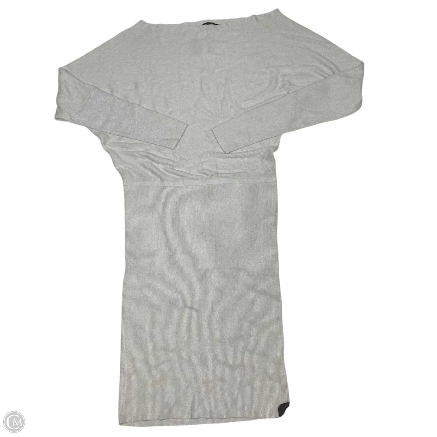 Dress Sweater By Banana Republic In Grey, Size: M