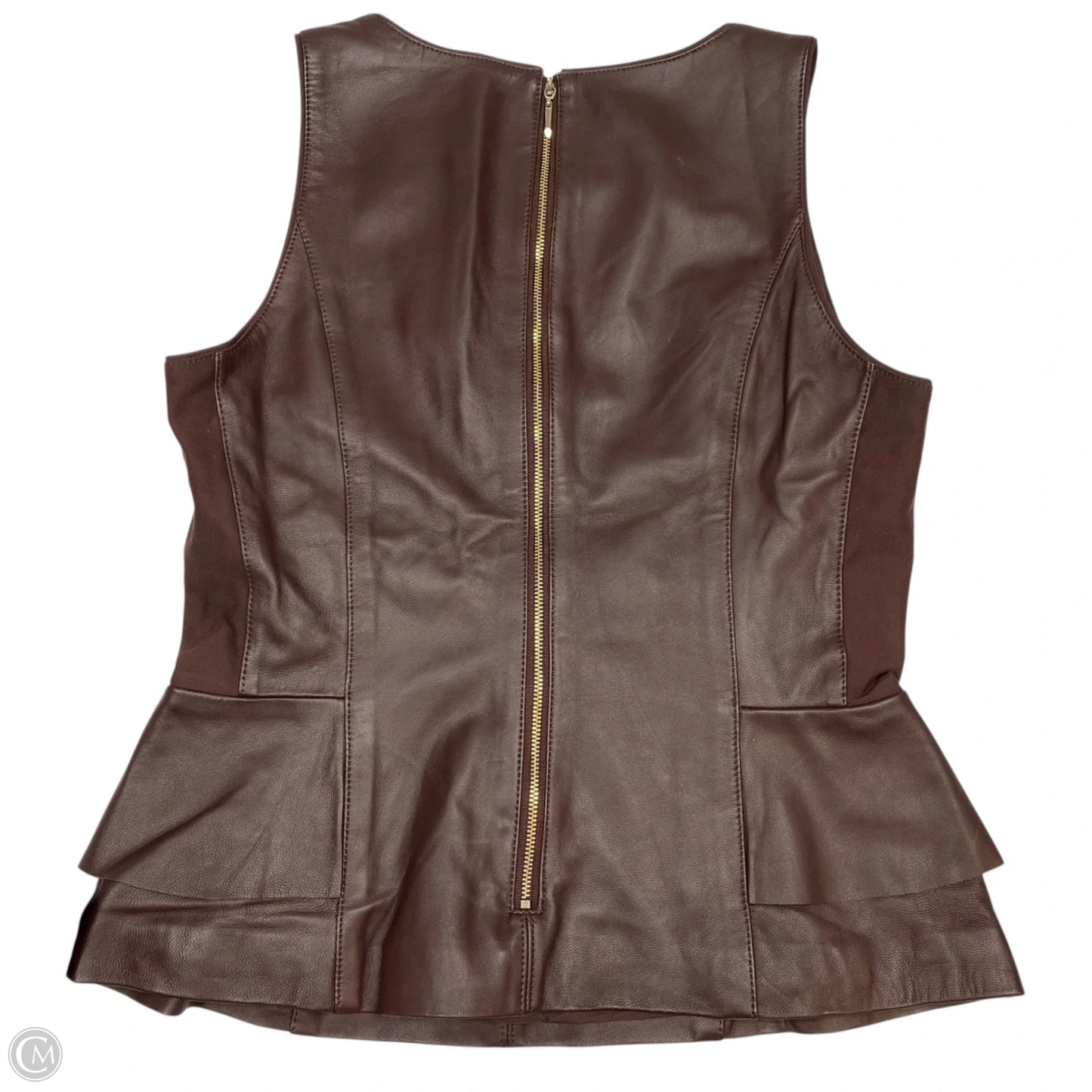 Top Sleeveless By White House Black Market In Brown, Size: M