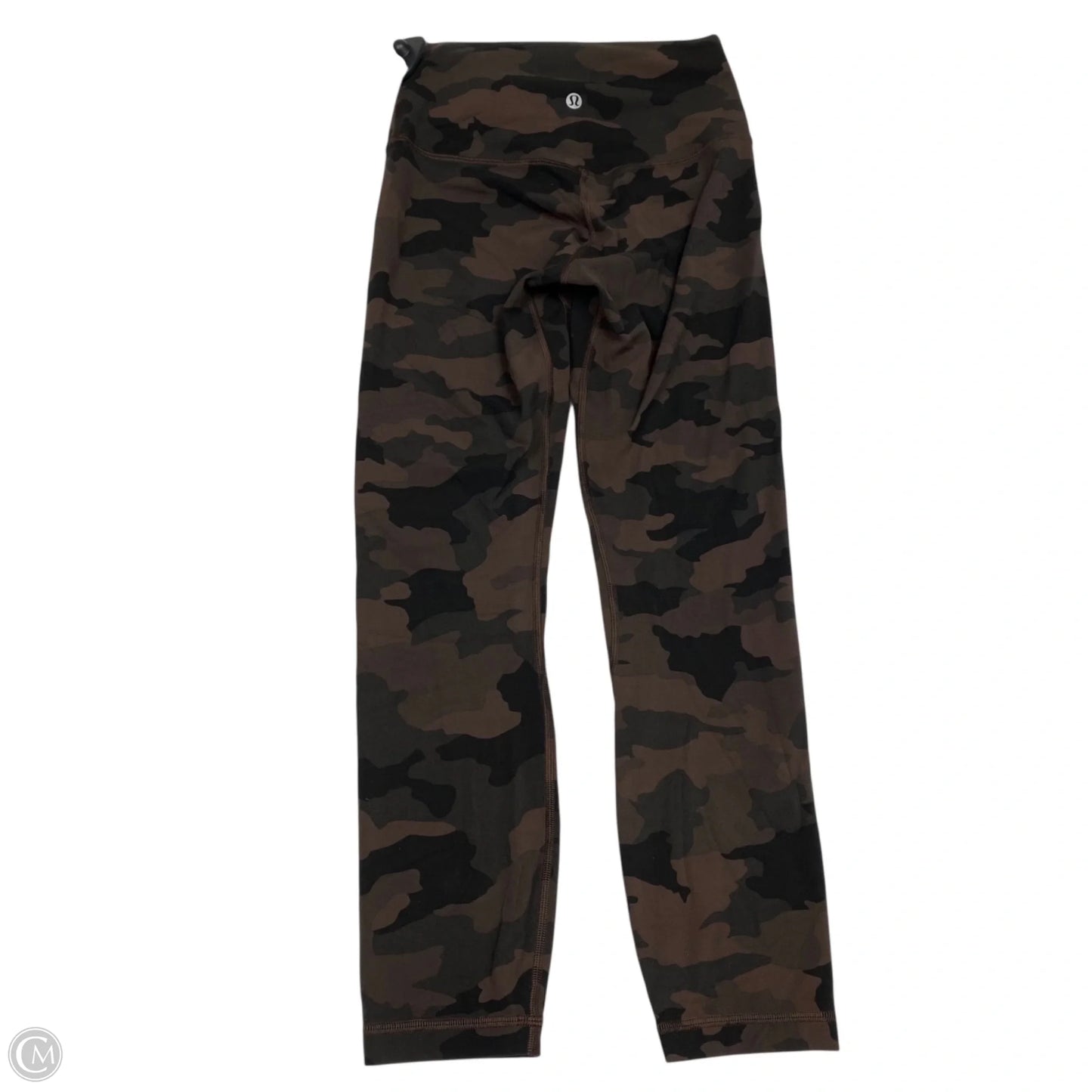 Athletic Leggings Capris By Lululemon In Camouflage Print, Size: S
