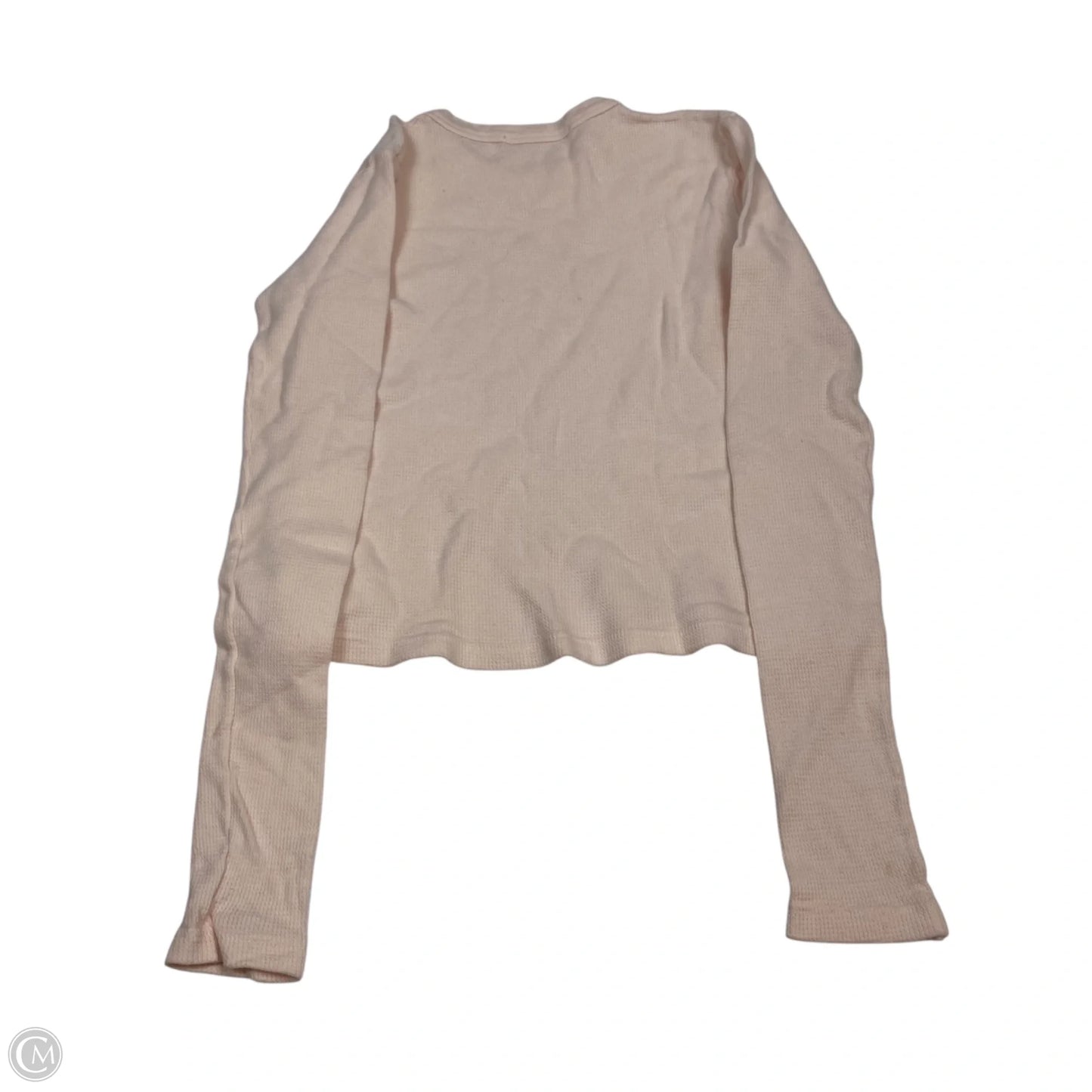 Top Long Sleeve Basic By Brandy Melville In Pink, Size: S