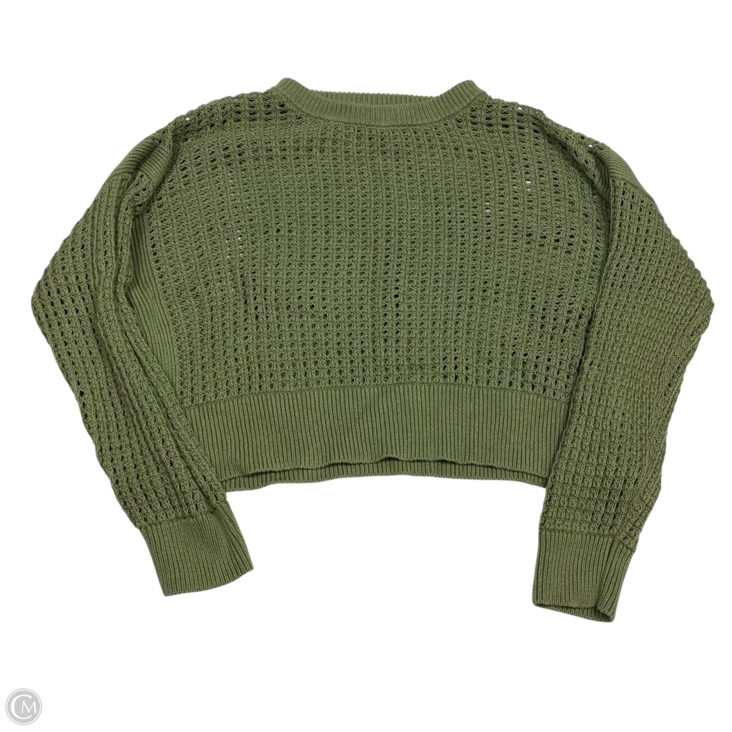 Sweater By Clothes Mentor In Green, Size: L
