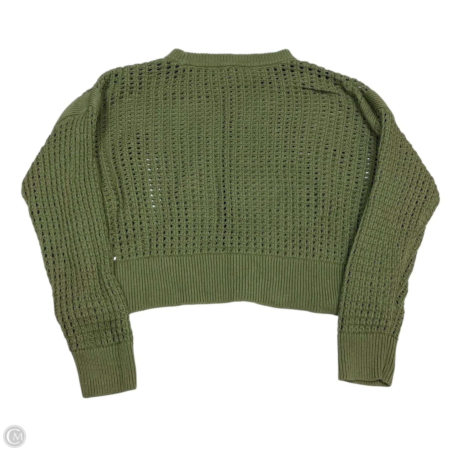 Sweater By Clothes Mentor In Green, Size: L