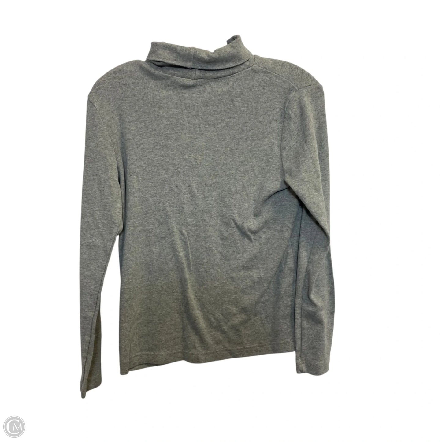 Top Long Sleeve Basic By Kim Rogers In Grey, Size: S