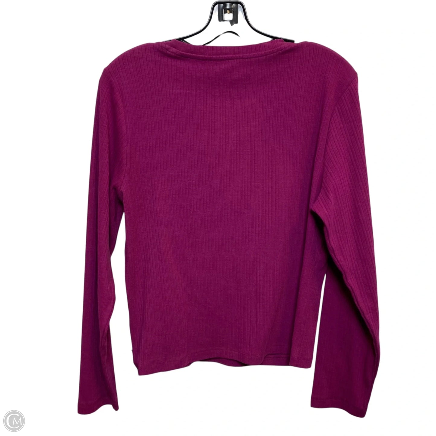 Top Long Sleeve Basic By Old Navy In Purple, Size: Xl