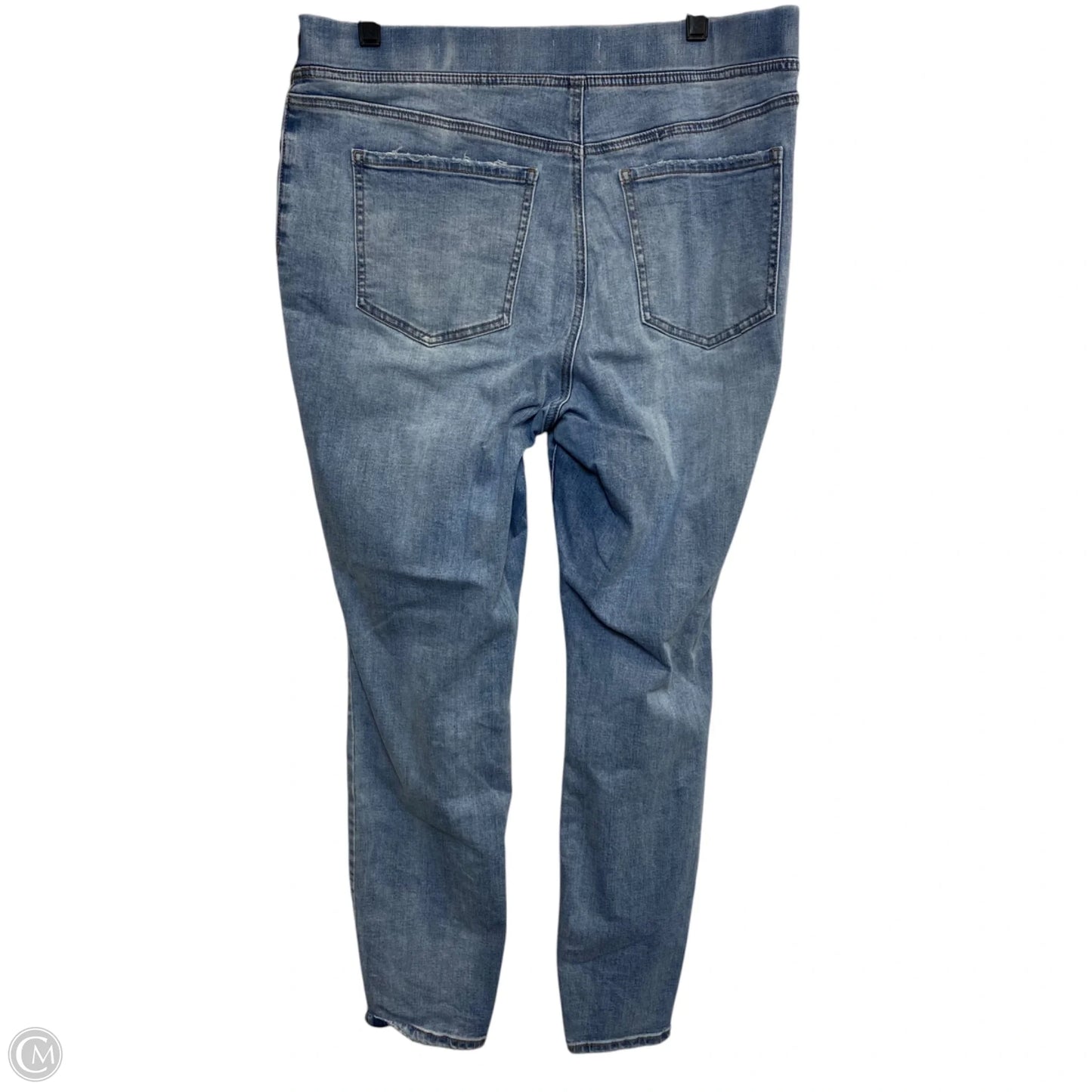 Jeans Skinny By Wonderly In Blue Denim, Size: 12