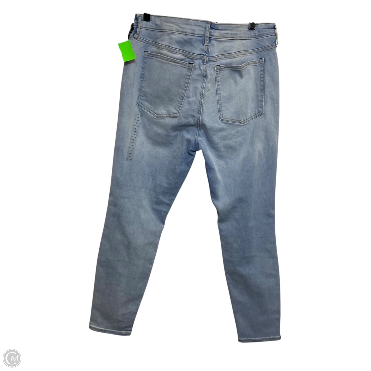 Jeans Skinny By Free Assembly In Blue Denim, Size: 16