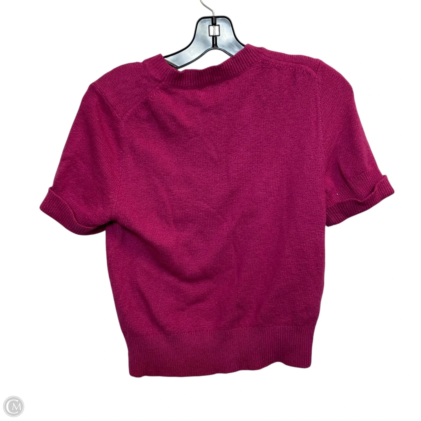 Sweater Short Sleeve By J. Crew In Pink, Size: S