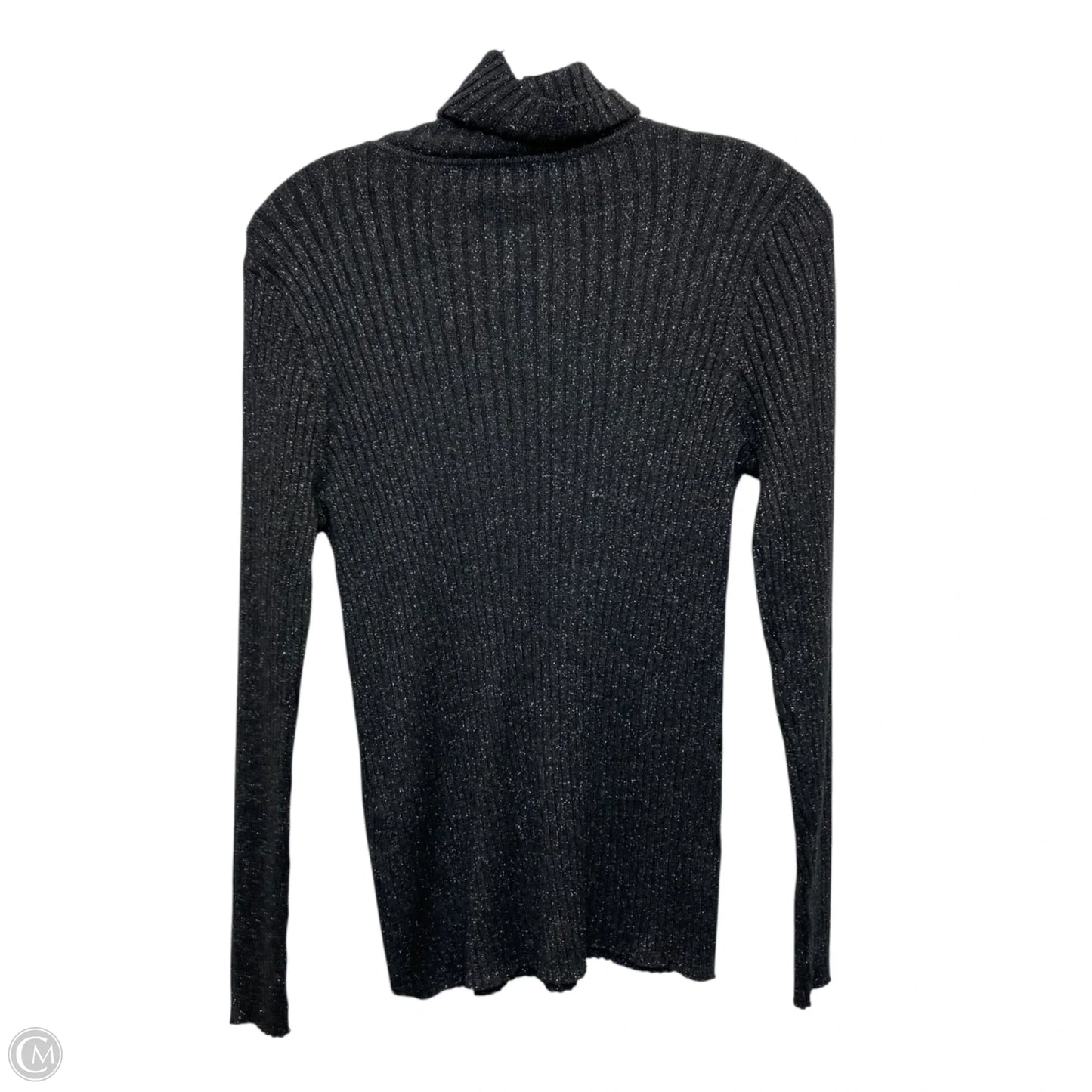 Top Long Sleeve By Chicos In Grey, Size: M