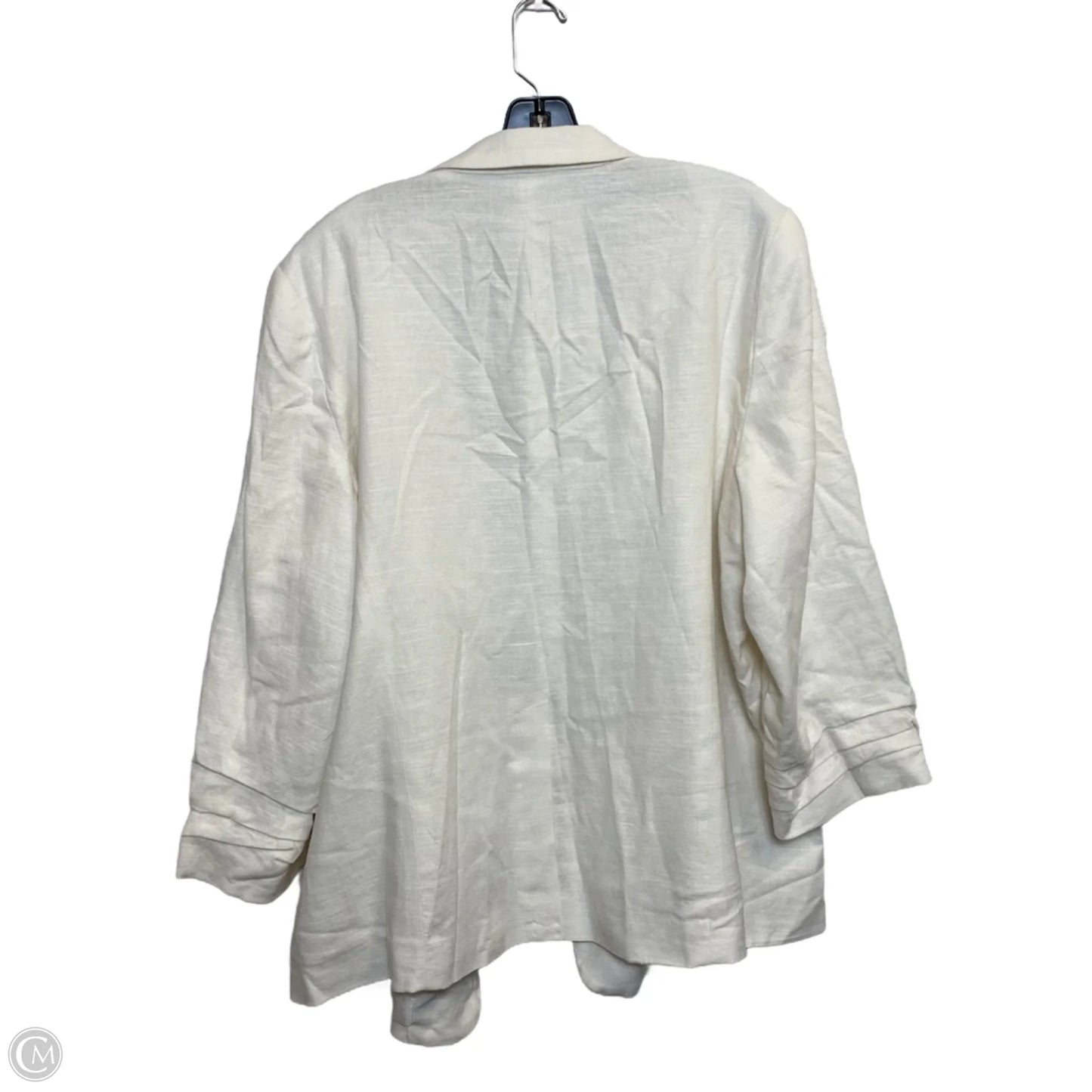 Blazer By Lc Lauren Conrad In Cream, Size: Xxl