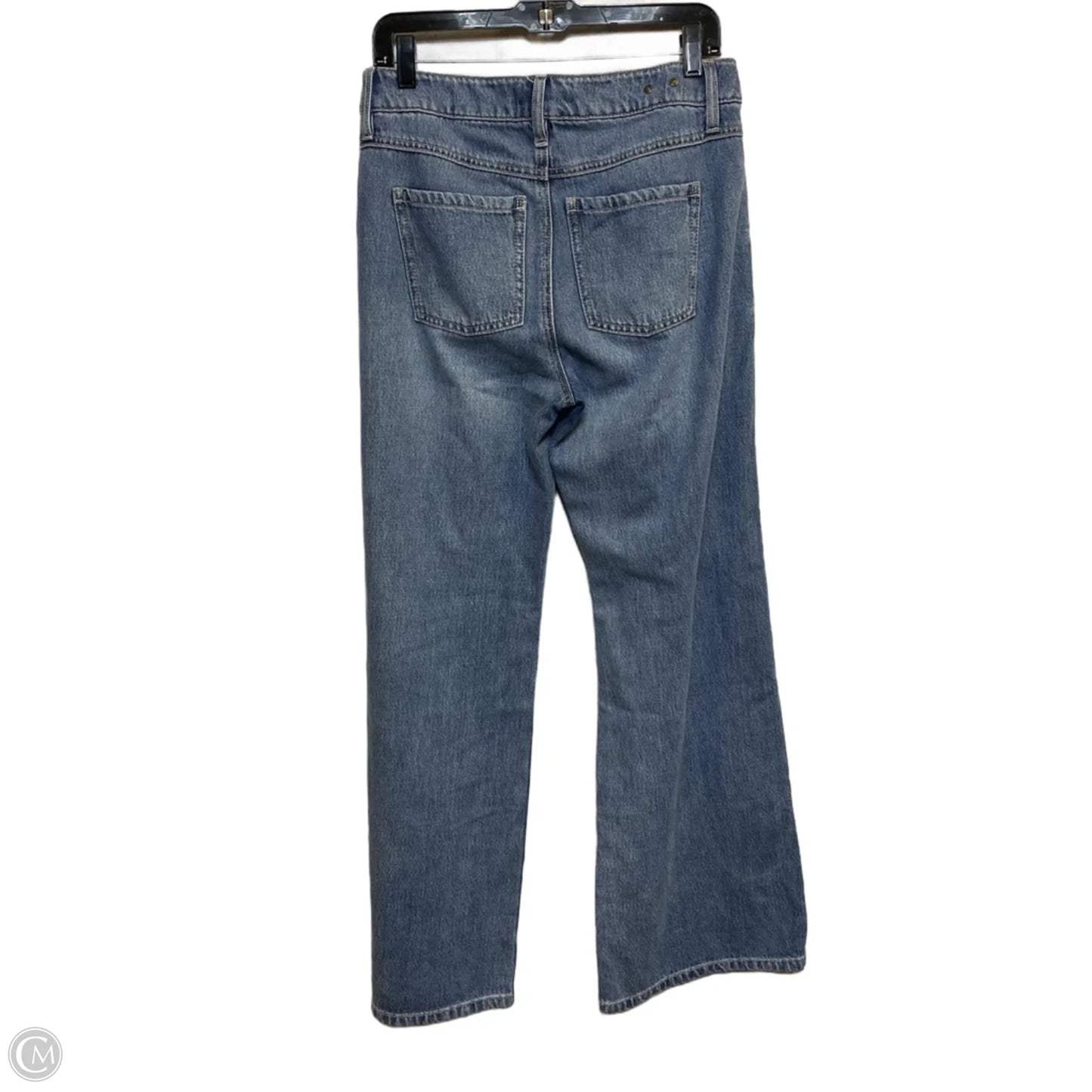 Jeans Wide Leg By Cabi In Blue Denim, Size: 2