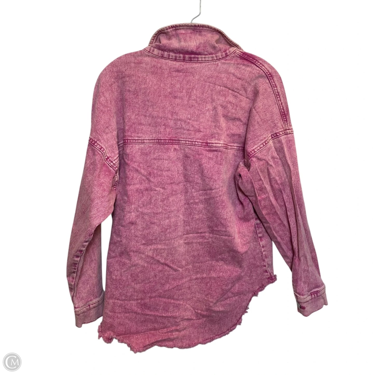 Jacket Denim By Celebrity Pink In Pink, Size: S